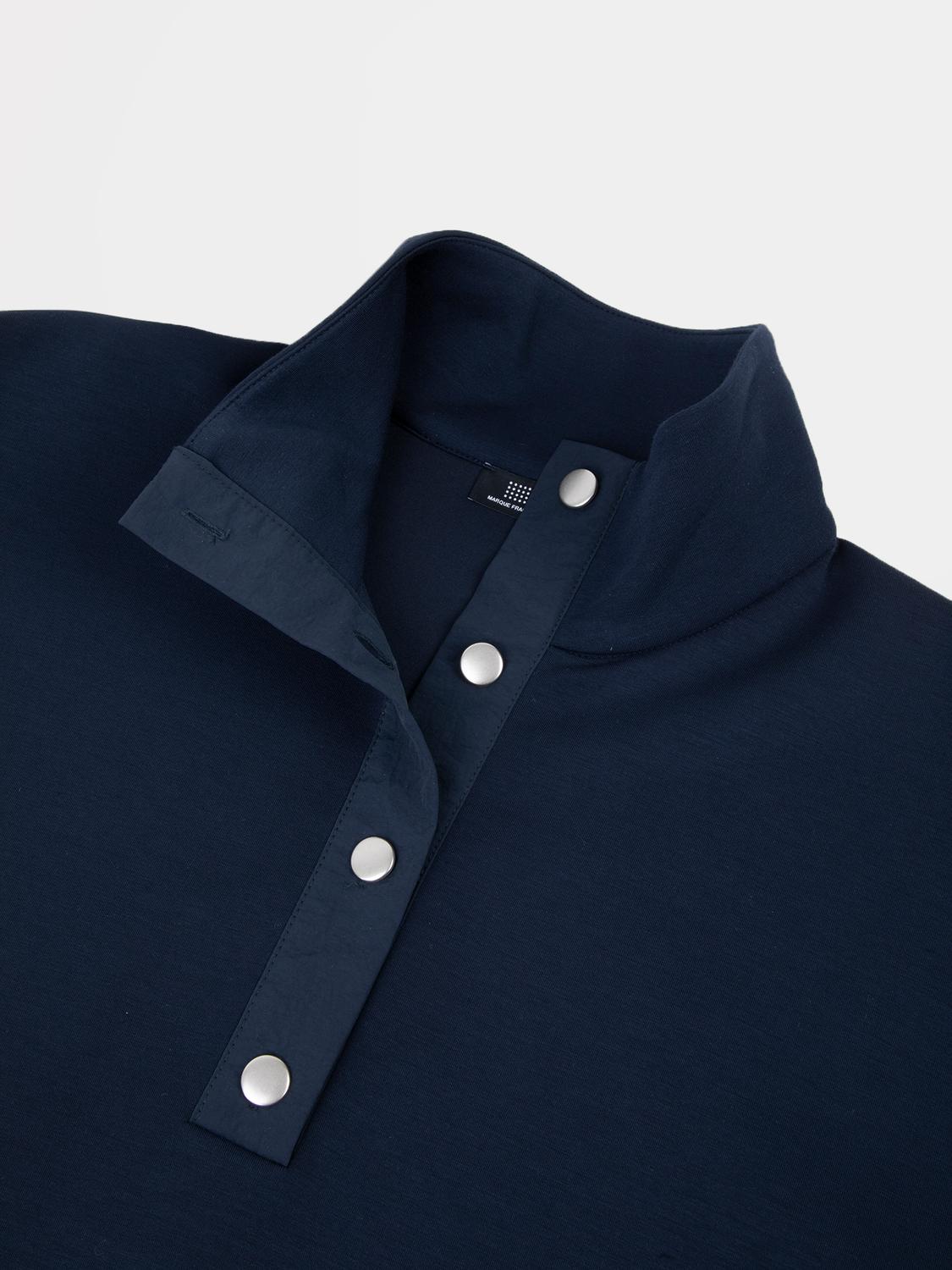 Sweat femme navy ESLYNCAM