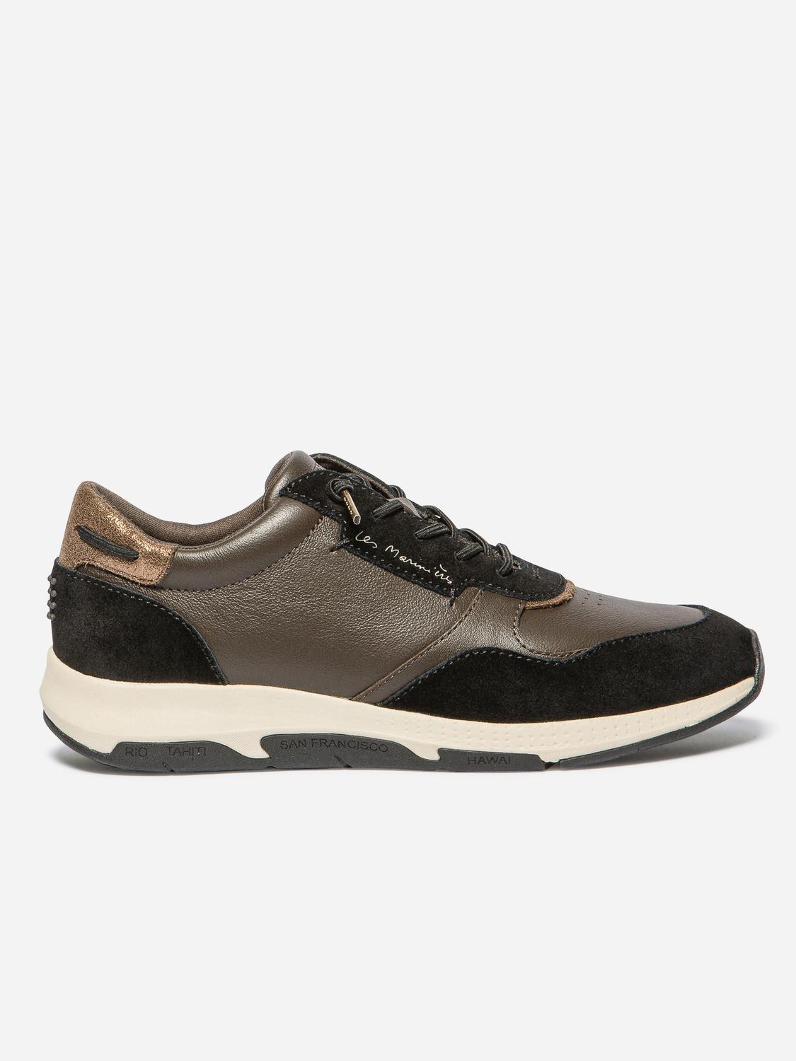 Running Femme Textile Chocolat et Bronze JUNIPER