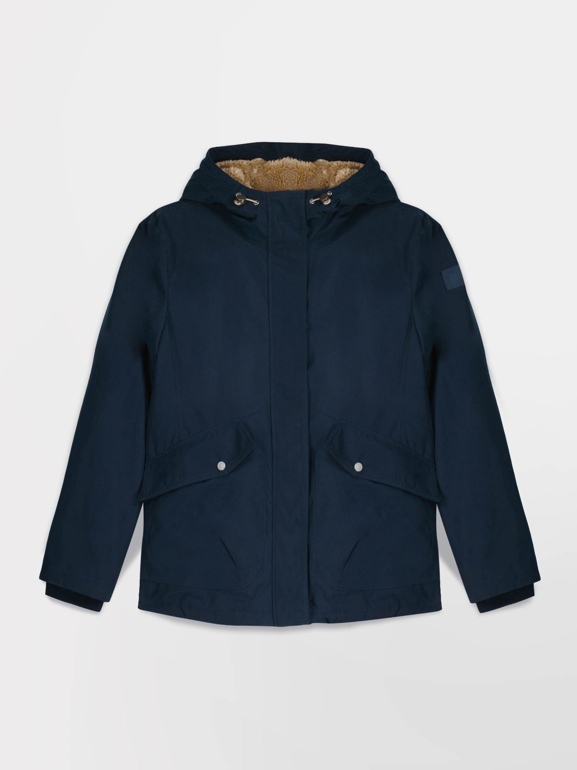 Manteau Femme Intérieur Sherpa Dessus Marine JUDITMAN