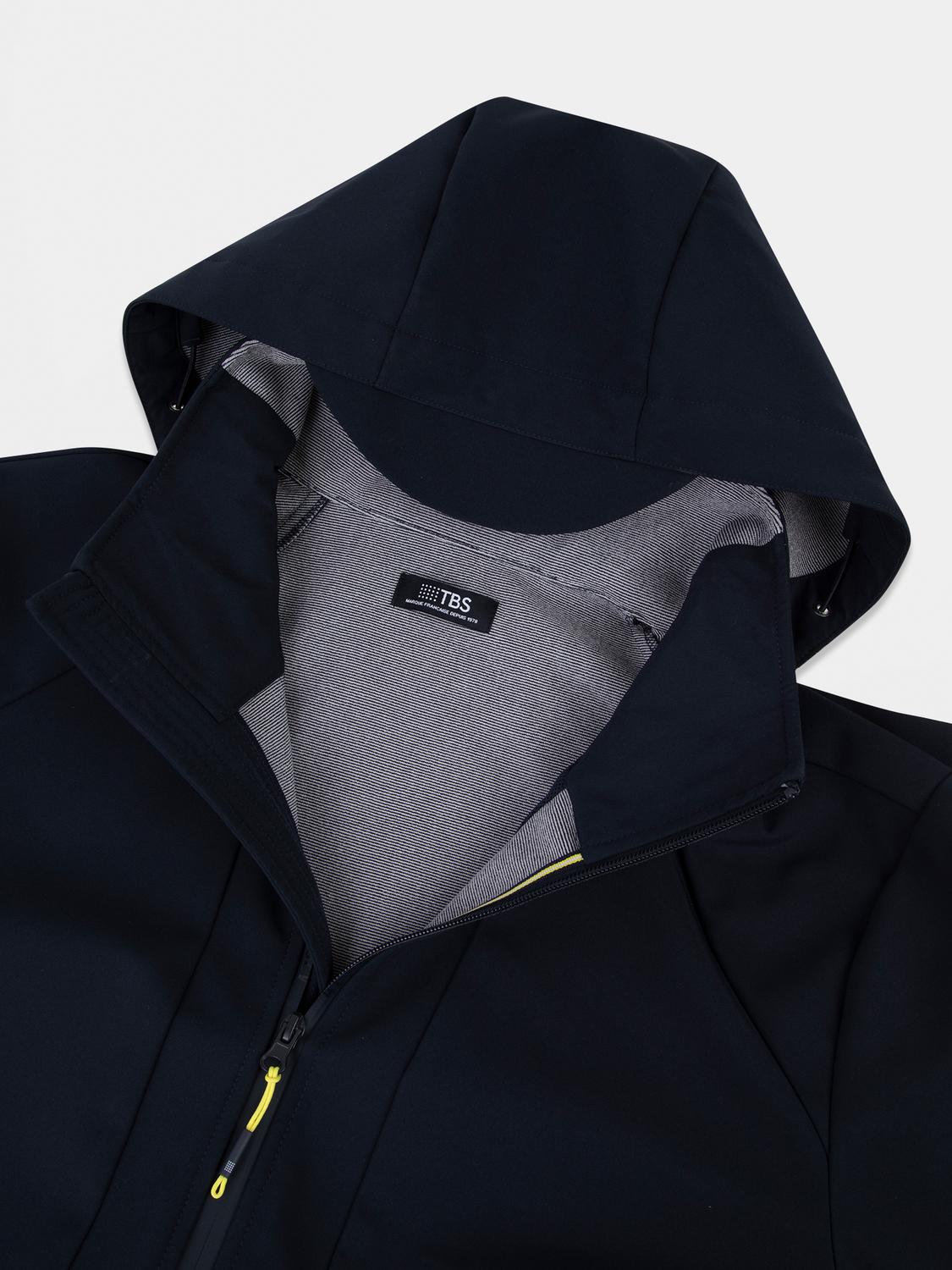 Manteau Long Homme Déperlant Marine HELNYLON