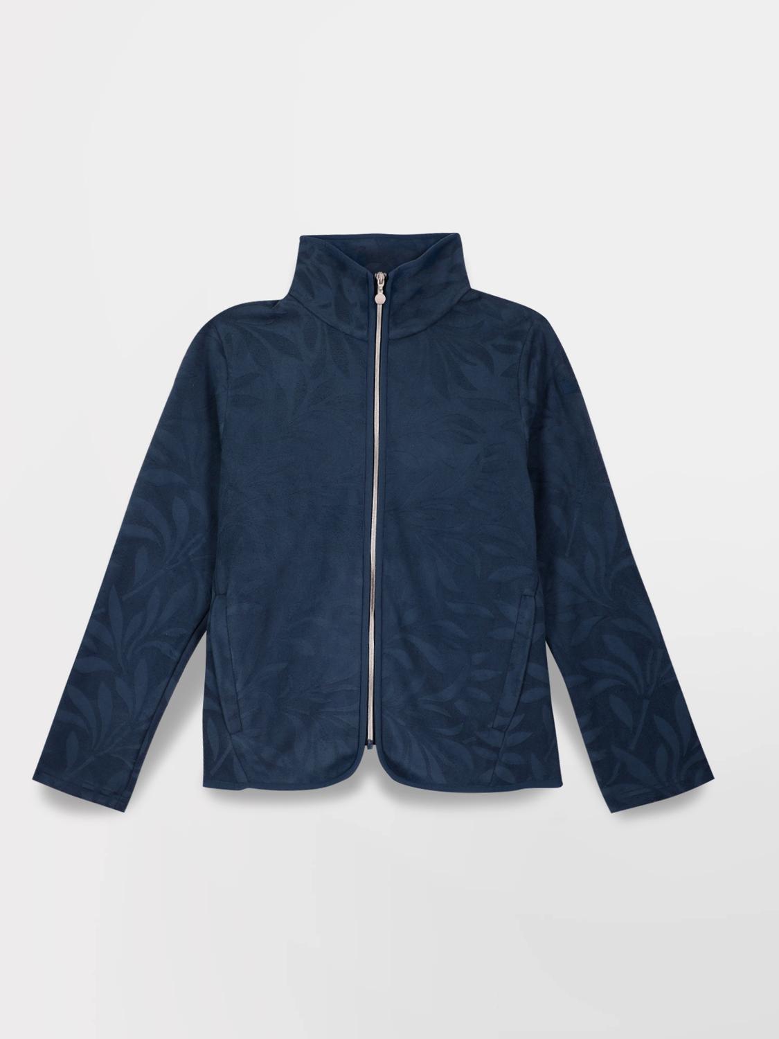 Gilet Minuit Manches Longues Bleu LILLYZIP