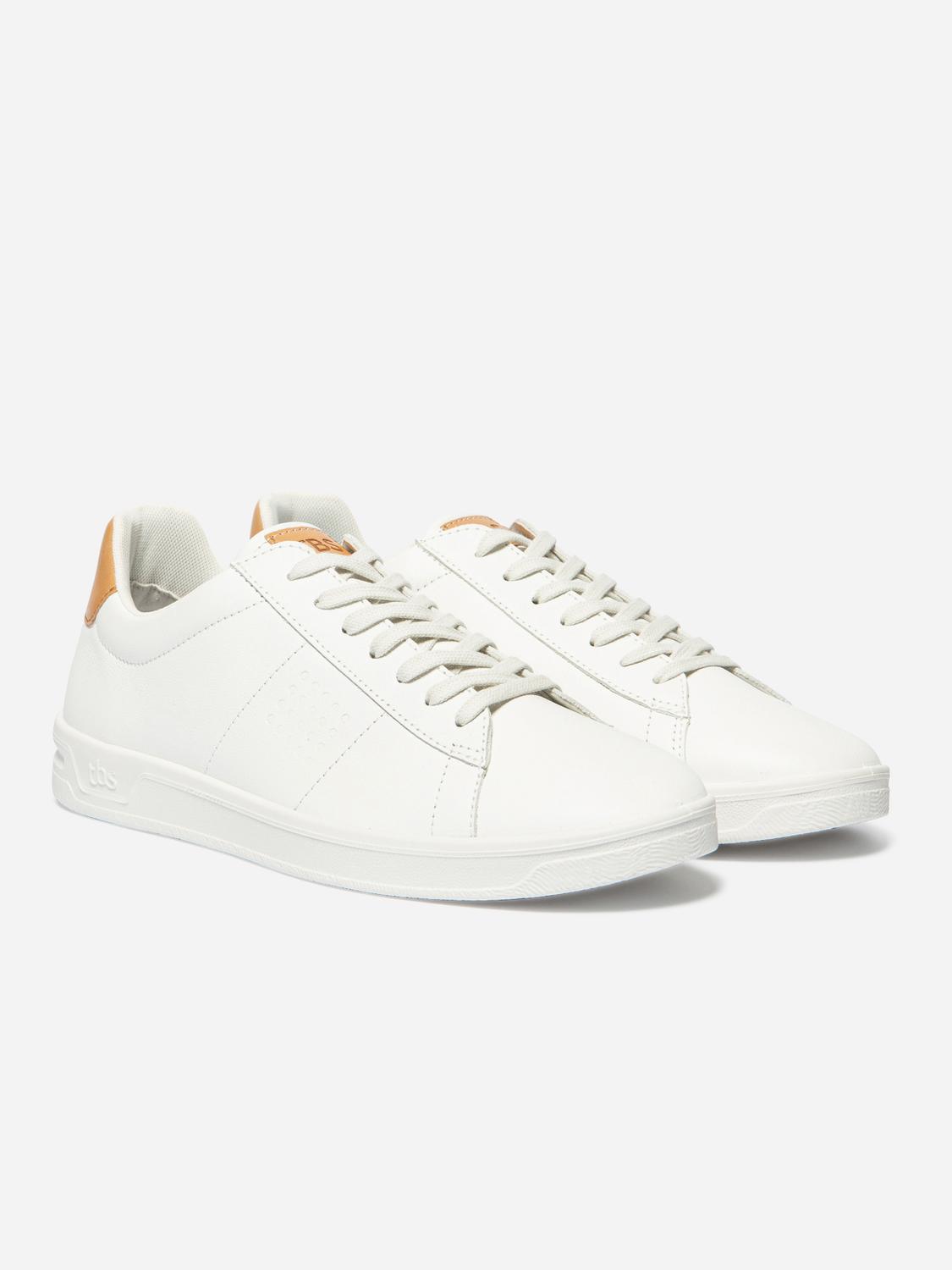 Baskets Femme Fabrication Française Cuir Blanc FELICIE Baskets Femme Fabrication Française Cuir Blanc FELICIE