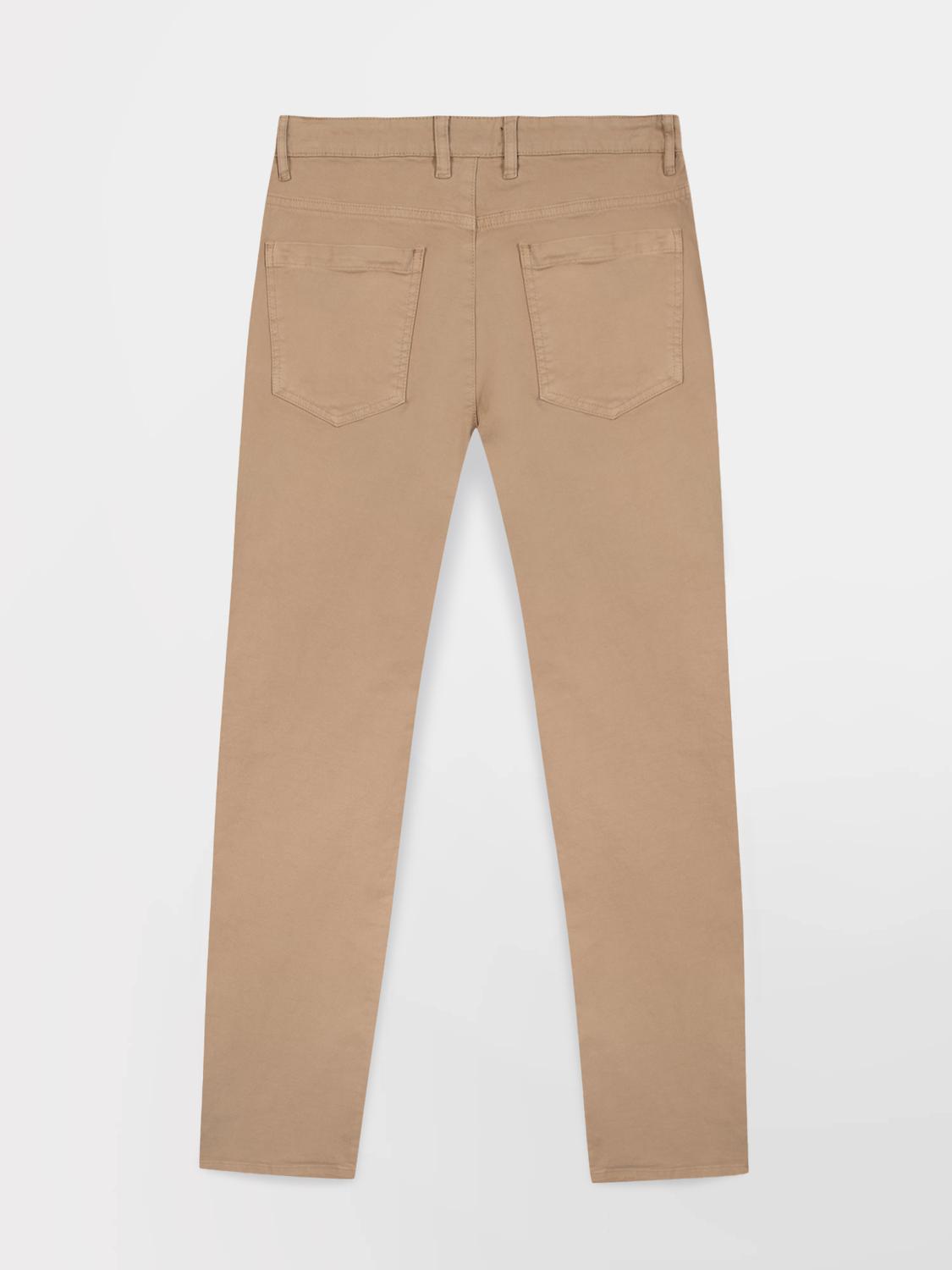 Pantalon Homme Coton Recyclé Marron Clair FILAOPAN Pantalon Homme Coton Recyclé Marron Clair FILAOPAN