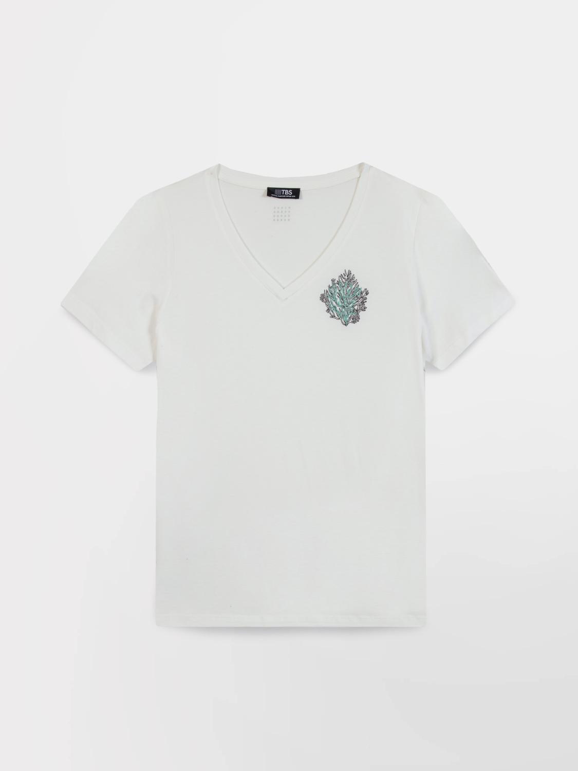 Tee-shirt en maille femme arctique NAMIATEE