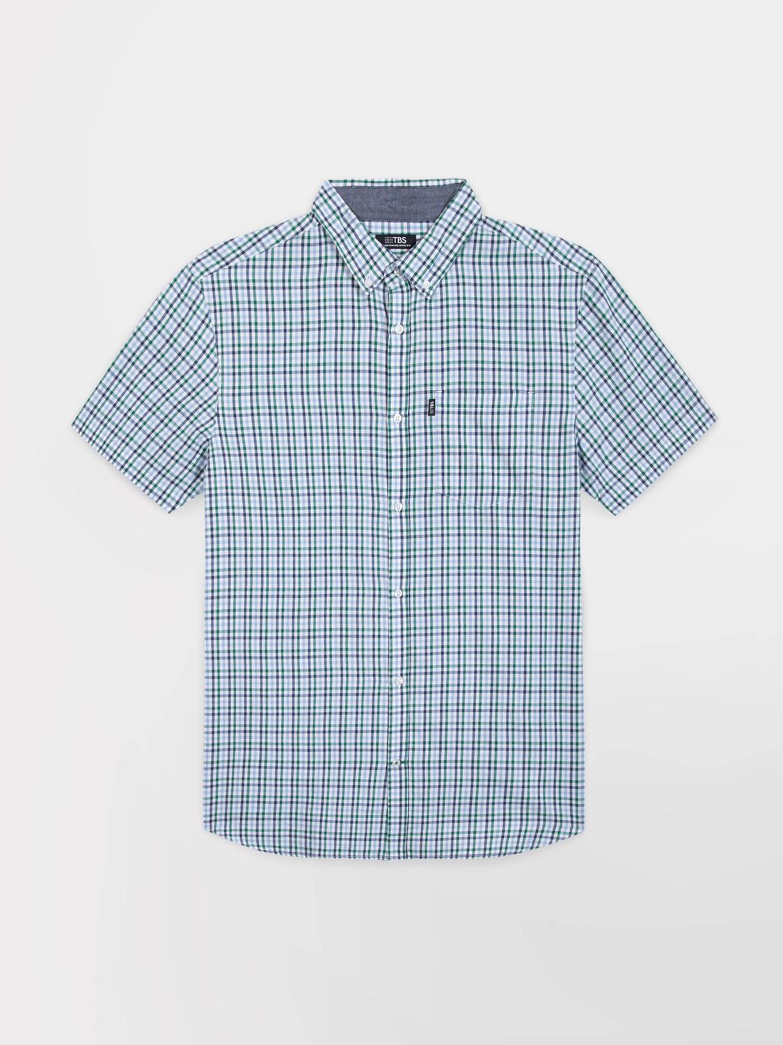 Chemise Homme manches Courtes à carreaux ORSONCHA Chemise Homme manches Courtes à carreaux ORSONCHA