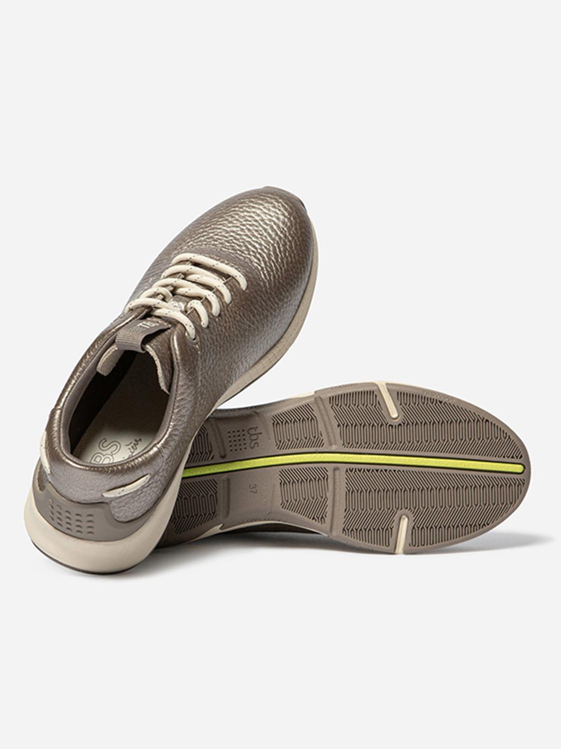 Tennis Femme Confort Cuir BronzeJAZZRUN Tennis Femme Confort Cuir BronzeJAZZRUN