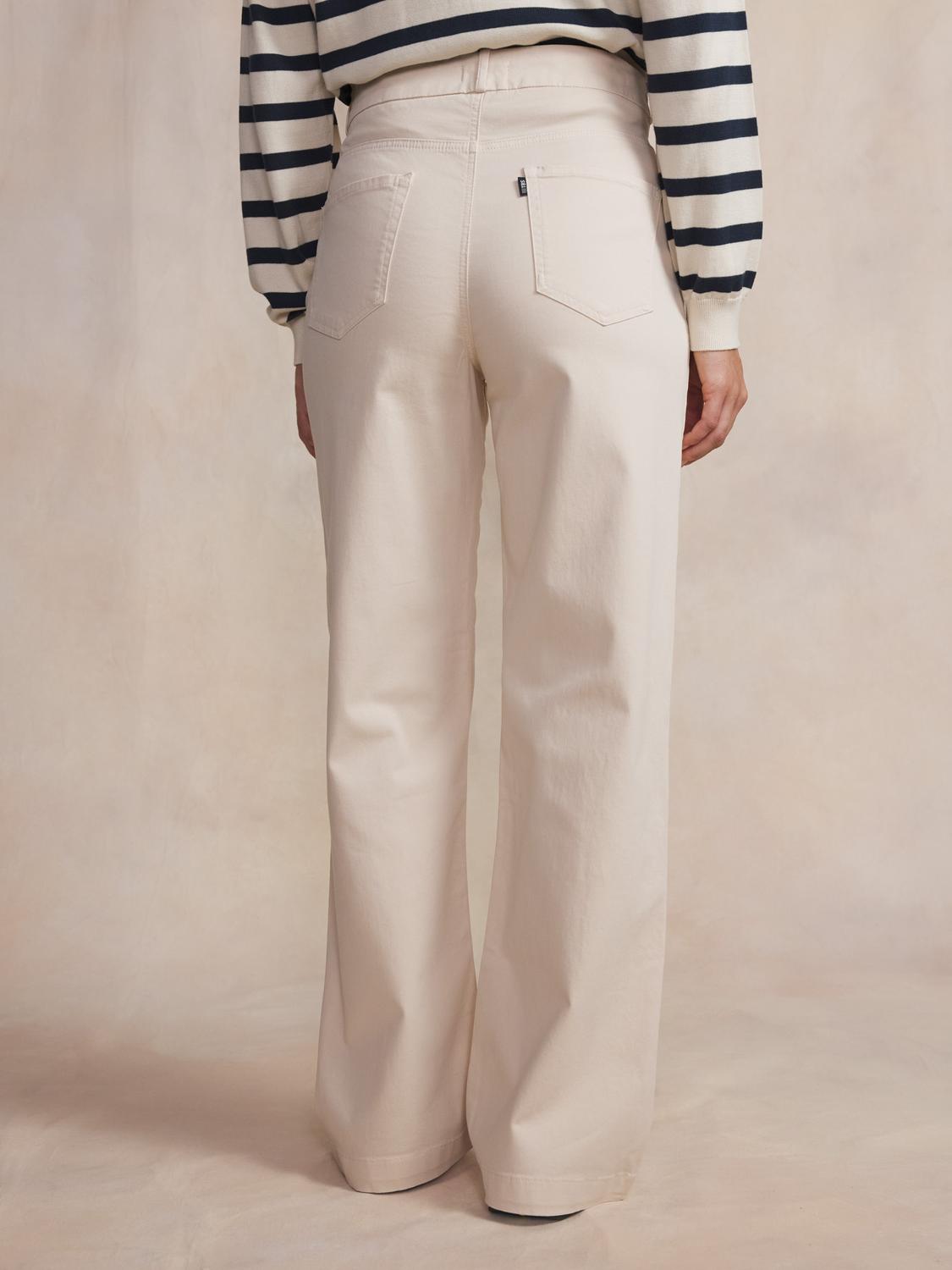 Pantalon femme beige SINTAPAN