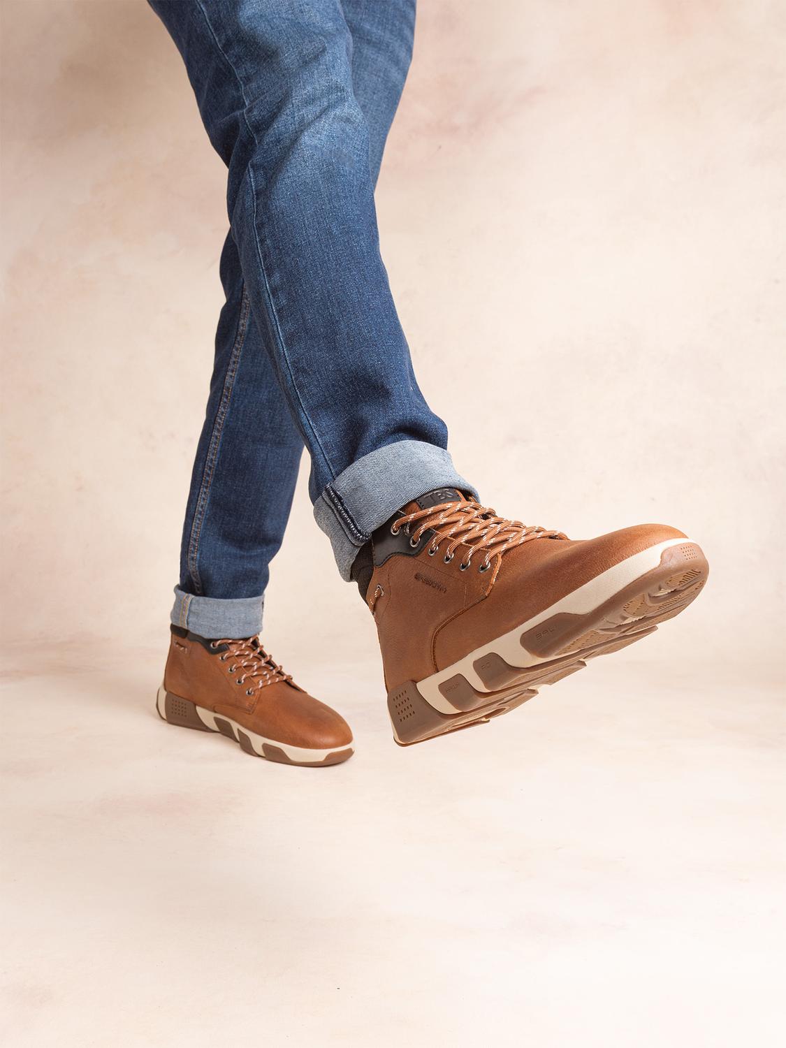 Tennis Montante Marron JAZMIDE Tennis Montante Marron JAZMIDE