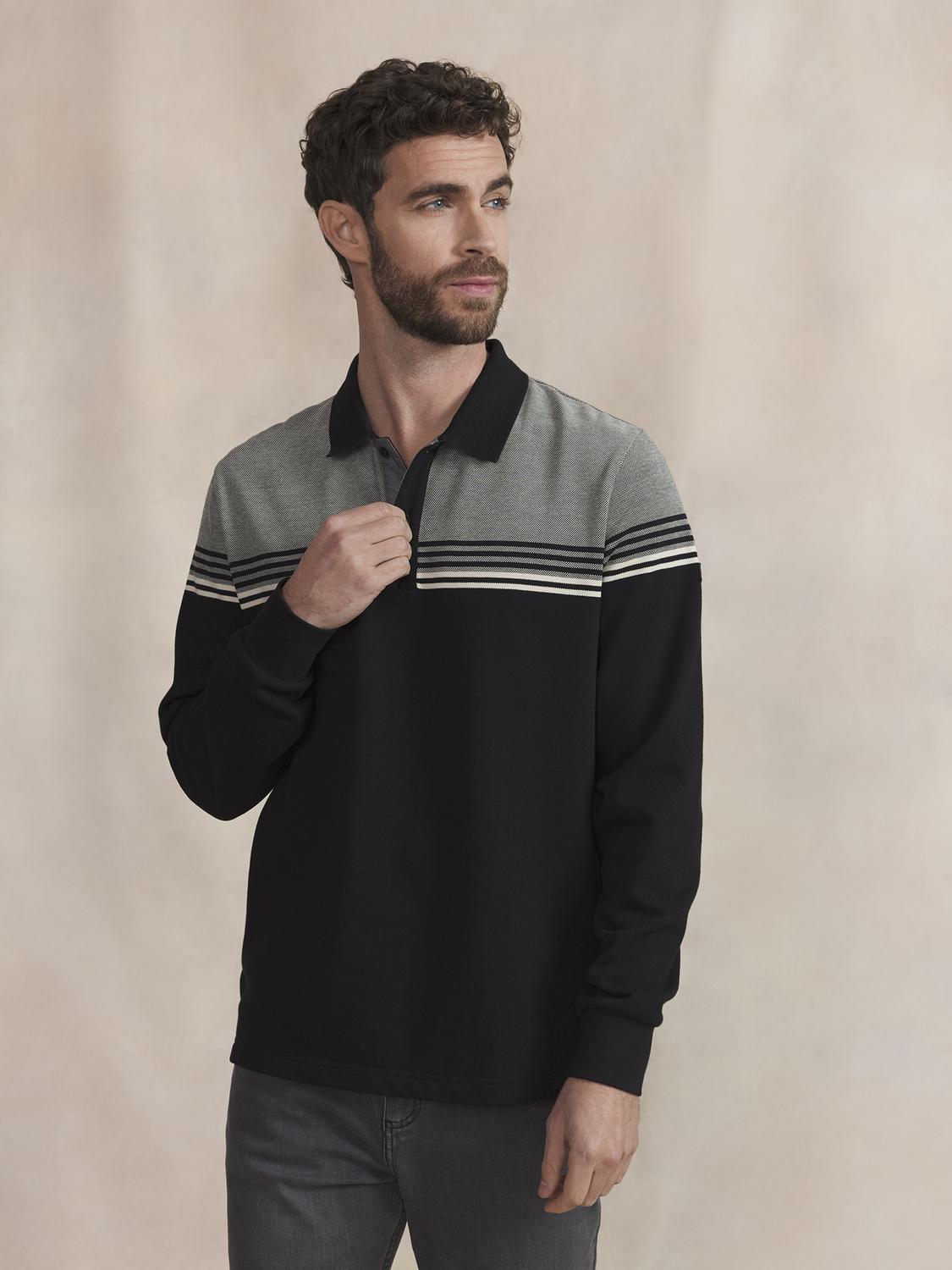 Polo Homme Noir HIROCPOL