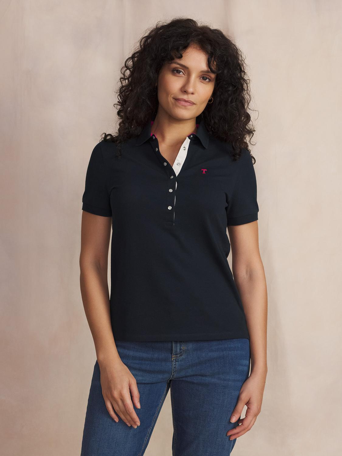 Polo Manches Courtes Bleu LEYLAPOL