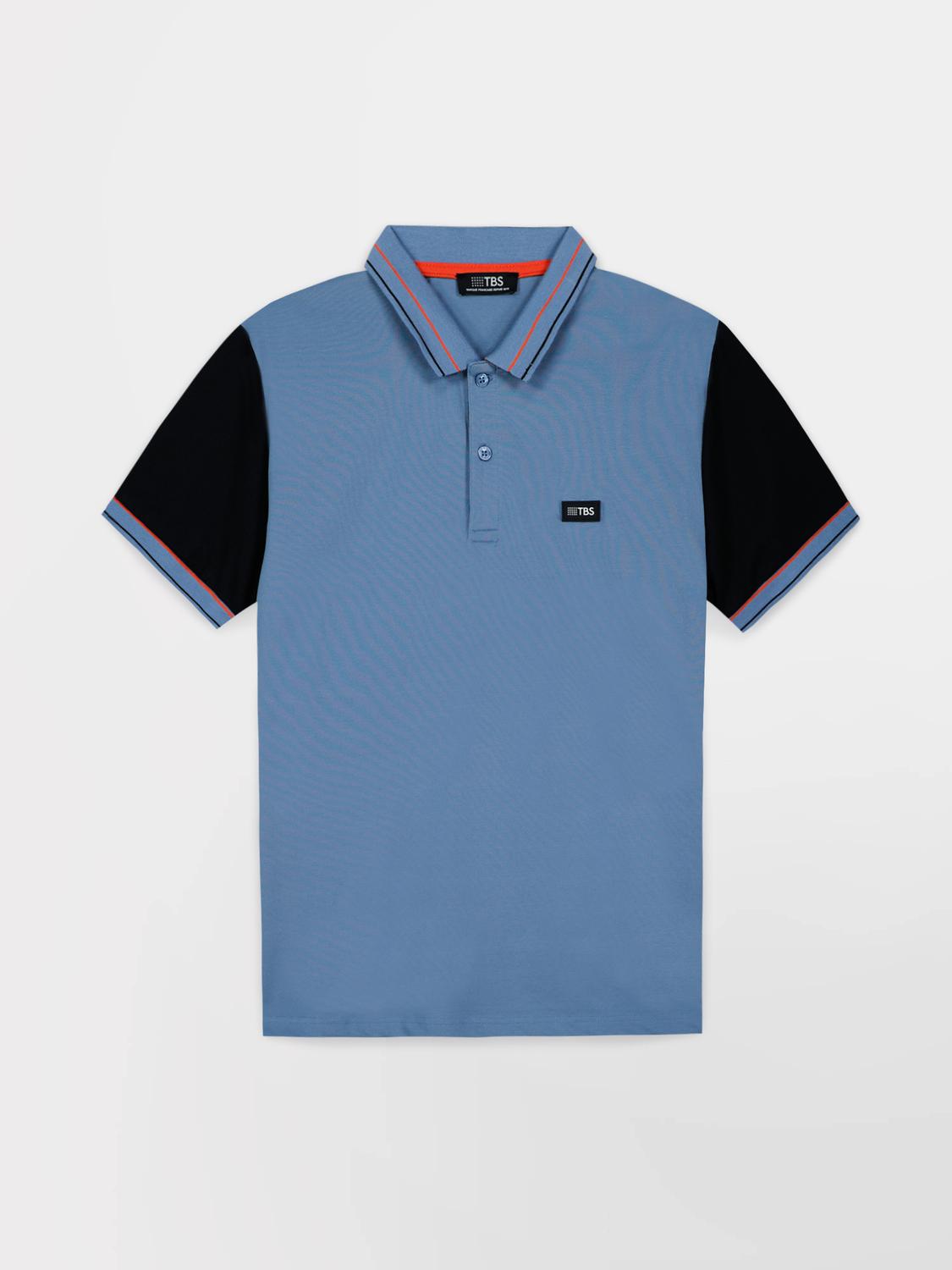 Polo Manches Courtes Bleu IONASPOL Polo Manches Courtes Bleu IONASPOL