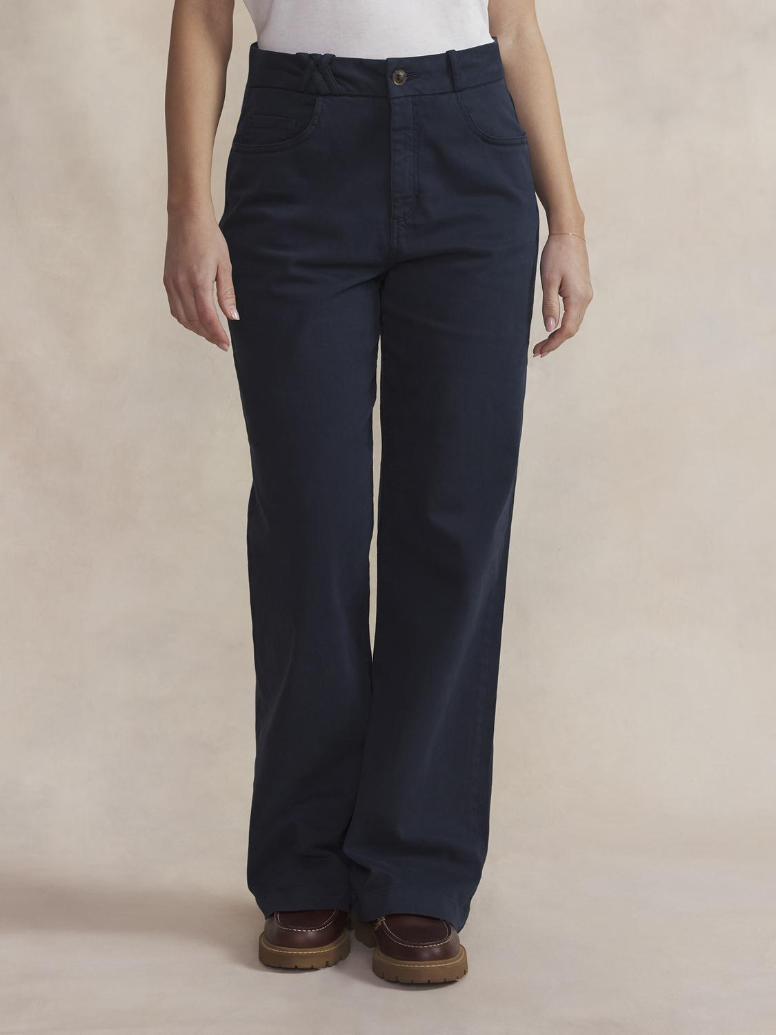 Pantalon Femme Gabardine Navy SINTAPAN