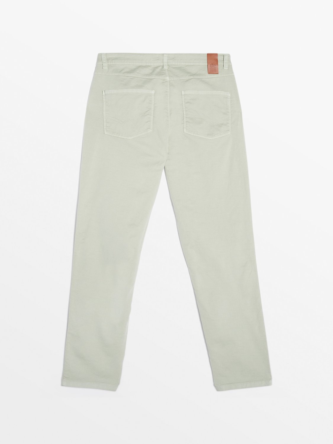 Pantalon Femme 7/8 Coton Bio Vert