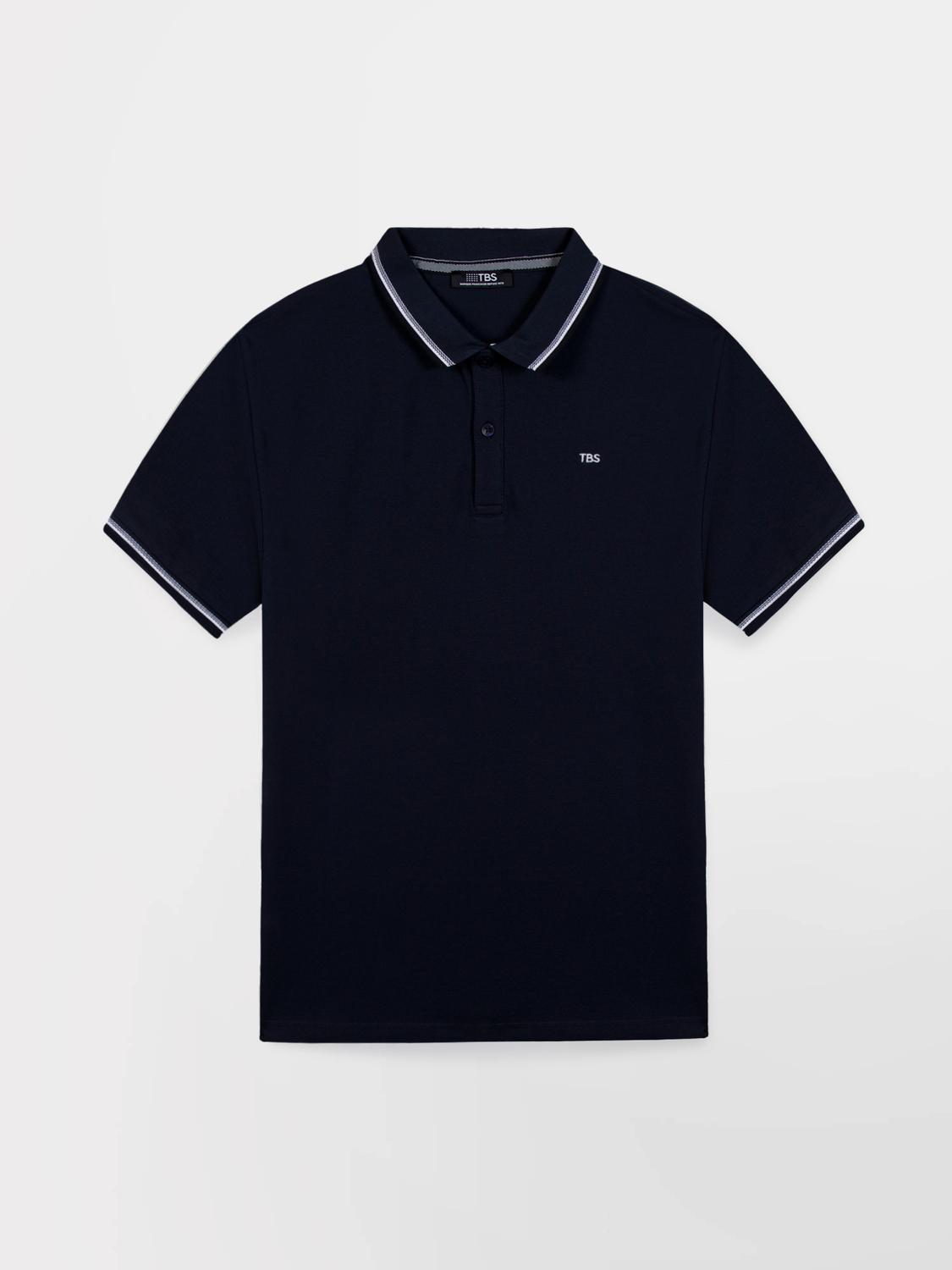 Polo homme navy YVANEPOL