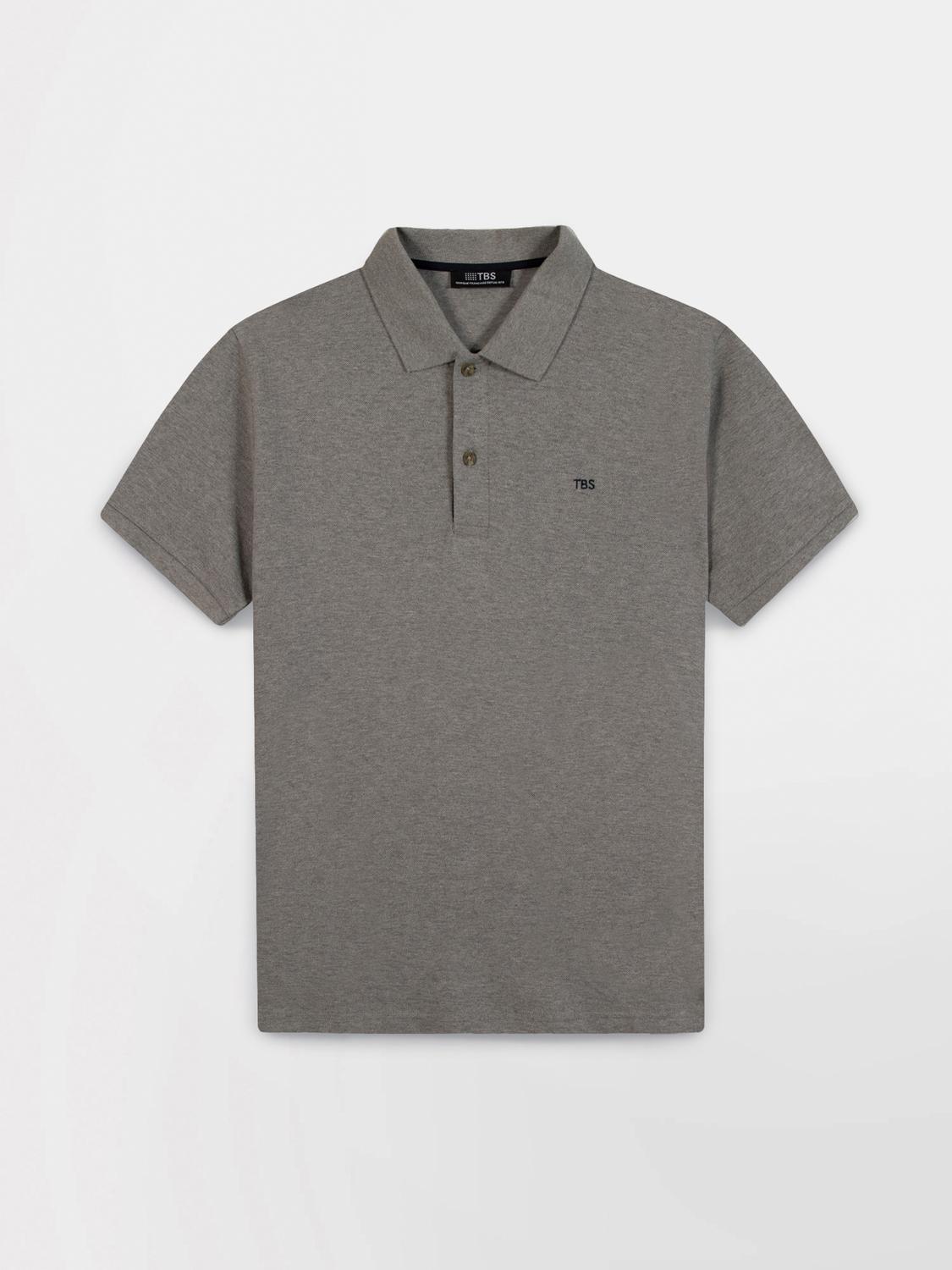Polo homme gris chine LICIOPOL