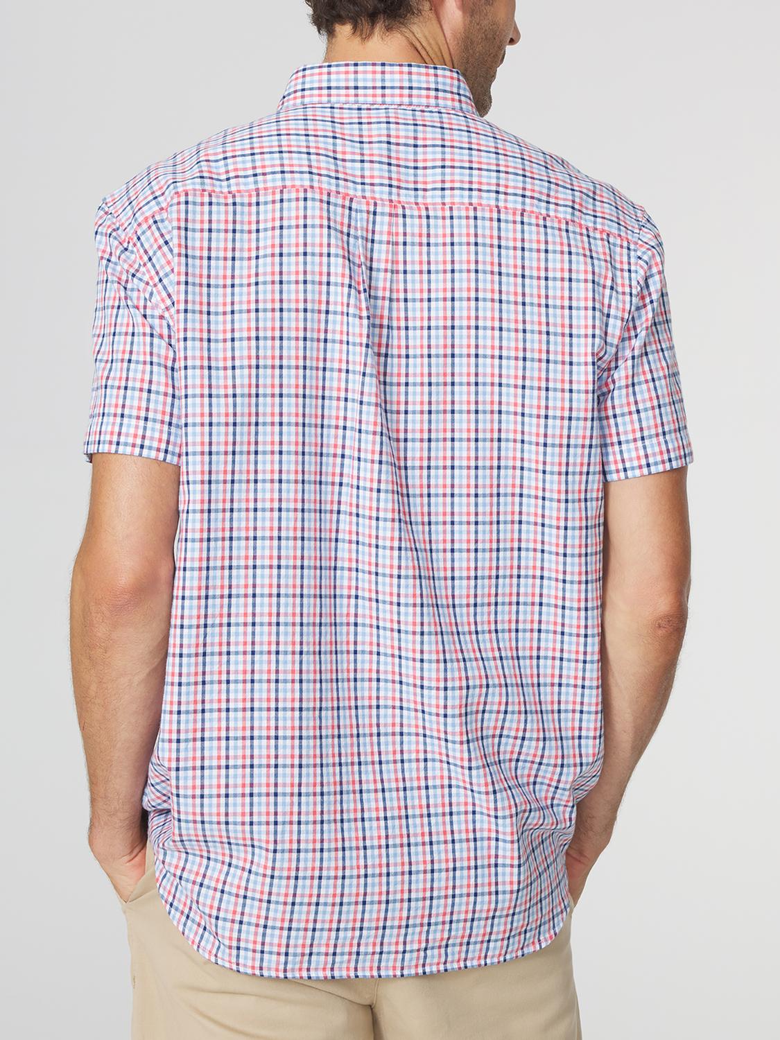 Chemise Homme Manches Courtes à Carreaux ORSONCHA