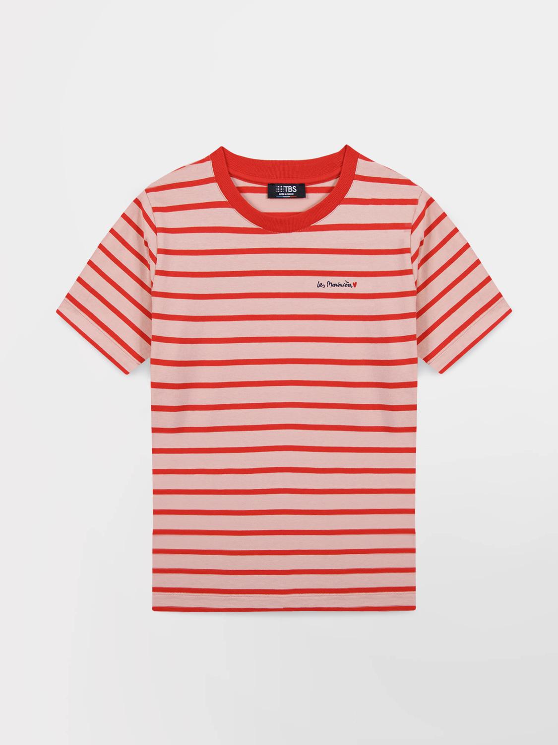 Marinière en maille femme orchidee AMOUR