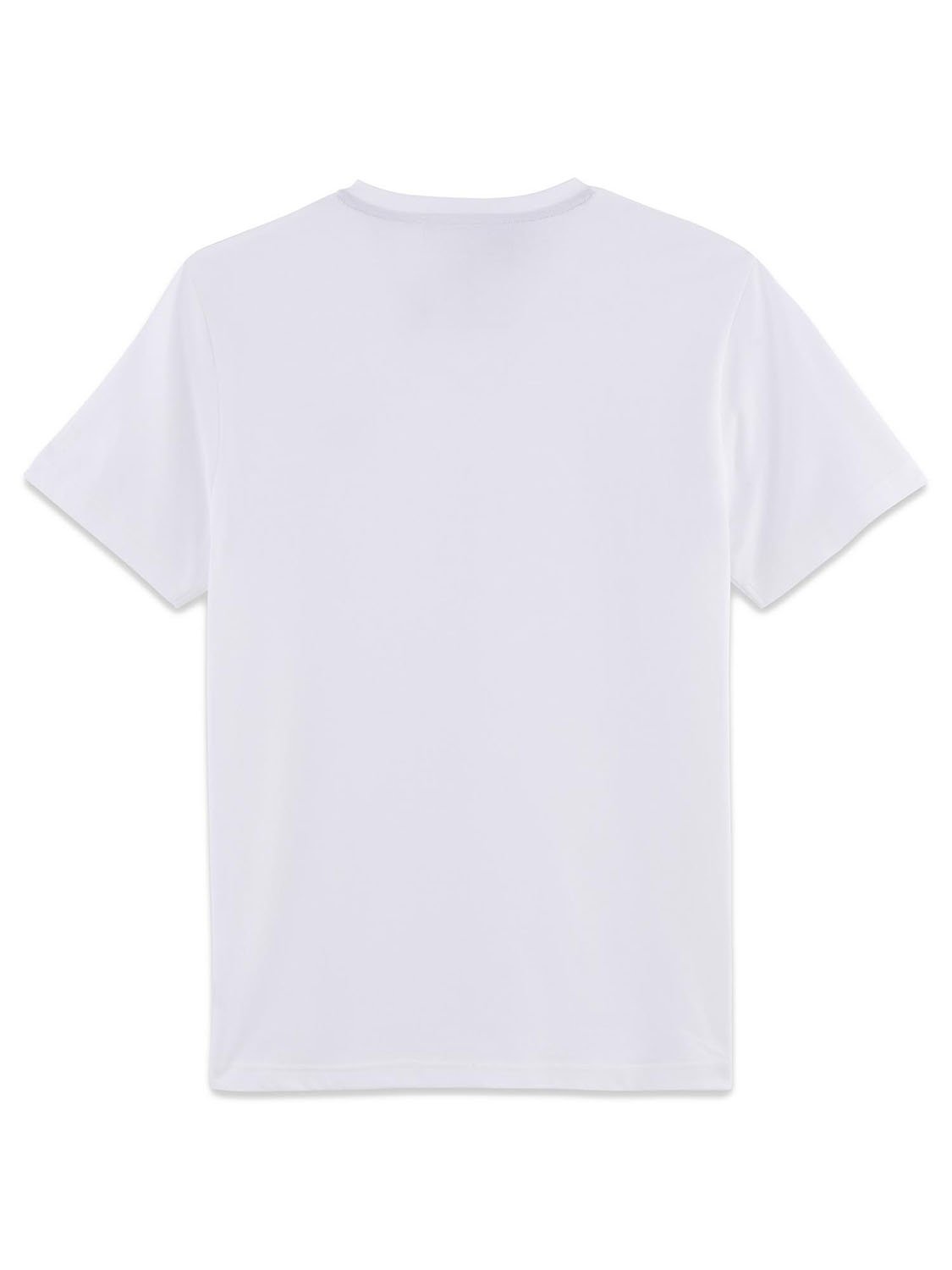 Tee-Shirt Homme Col V Coton Biologique Blanc