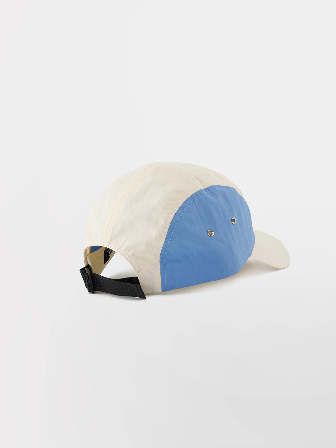 Casquette mixte creme et bleu et chaux ACTIVCAP
