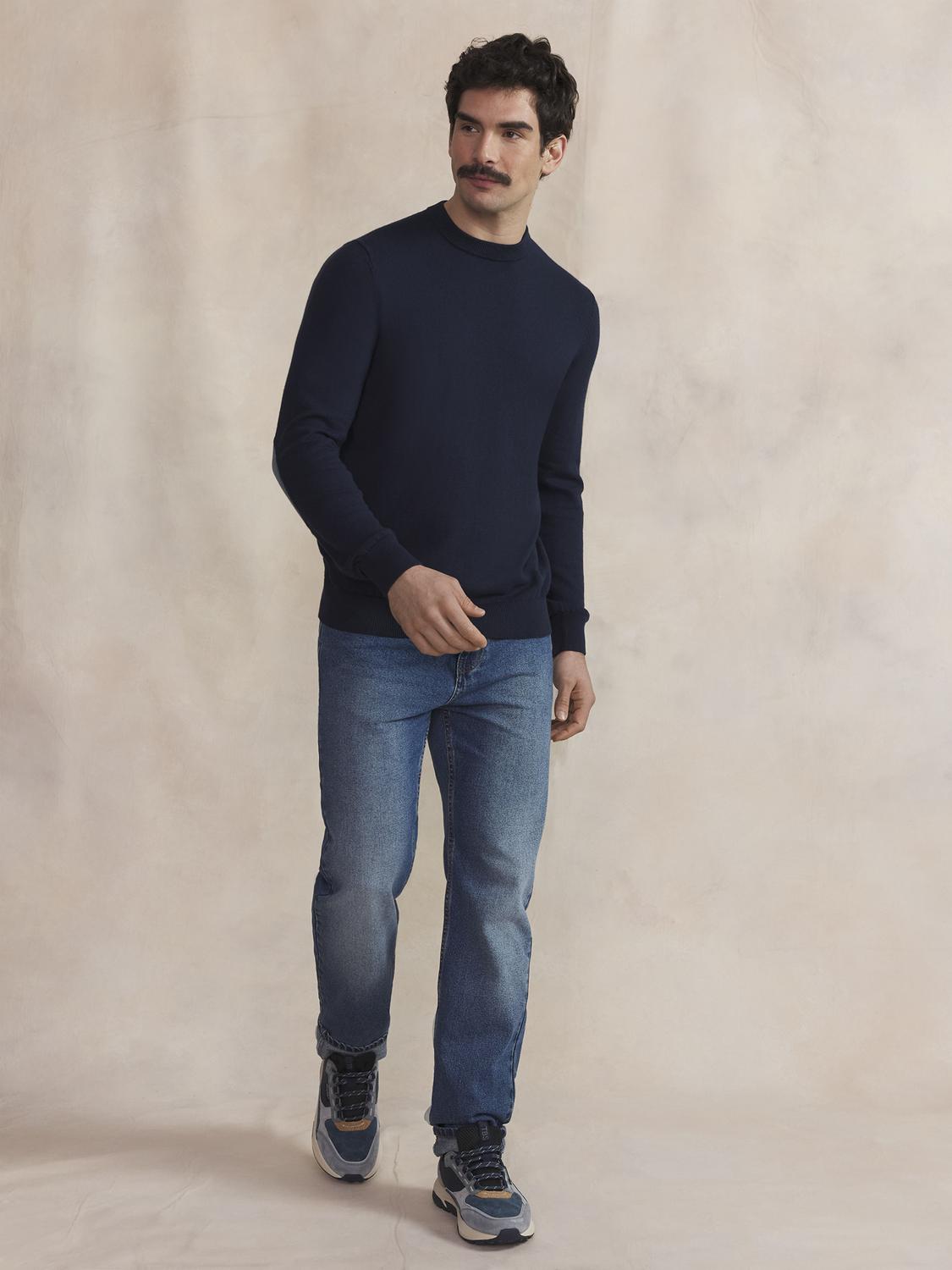 Pull Homme Marine MALIKRON