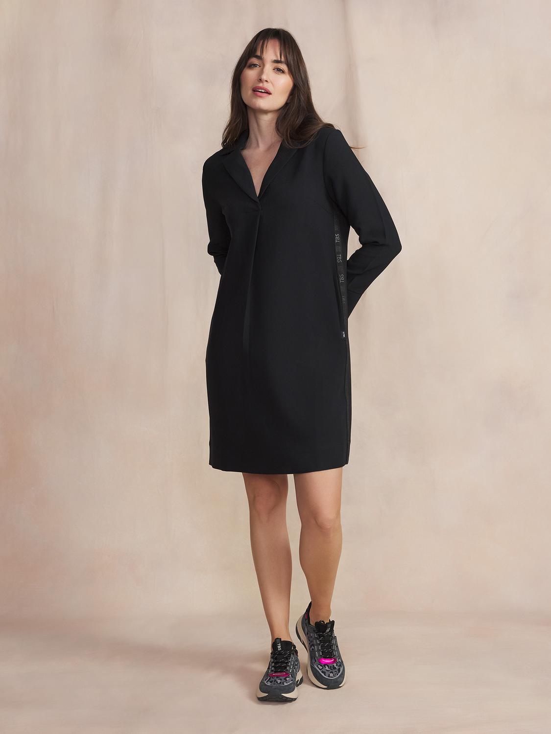 Robe Noir Manches Longues Noir NOLWEROB