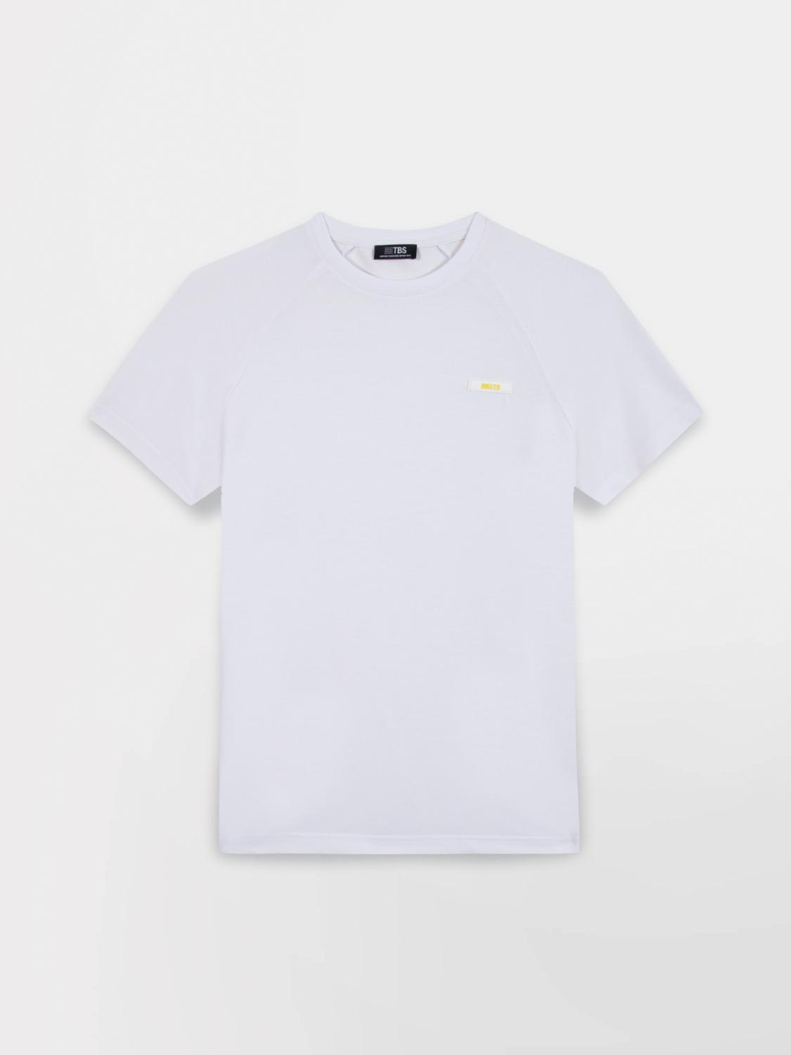 Men's knit T-shirt White MAELLTEE
