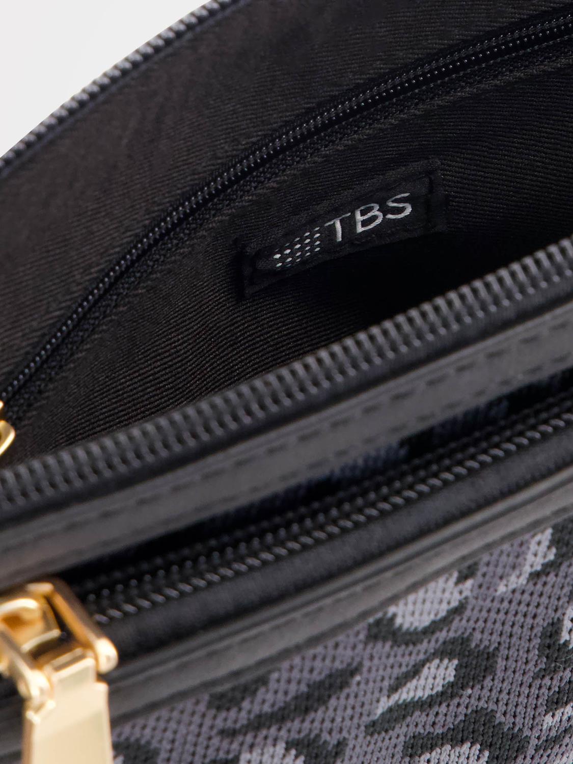 Sac Bandoulière Femme Knit Recyclé Noir JAZAPOCH Sac Bandoulière Femme Knit Recyclé Noir JAZAPOCH