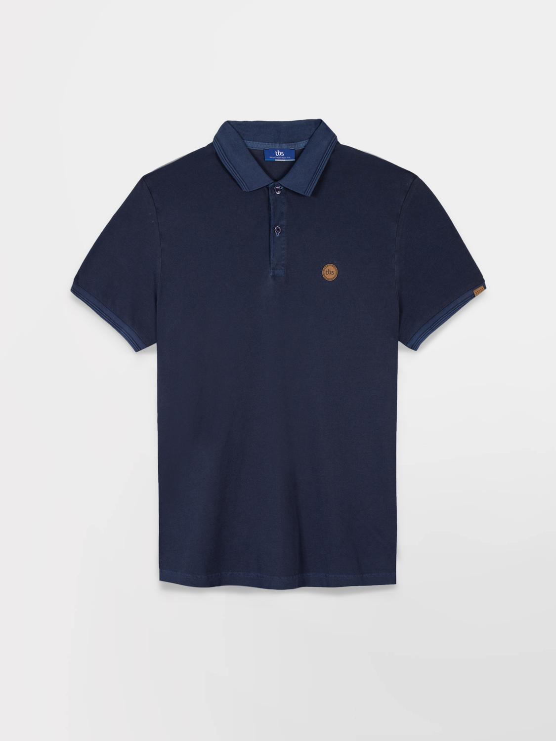 Polo Homme Coupe Ajustée Marine JAIROPOL Polo Homme Coupe Ajustée Marine JAIROPOL