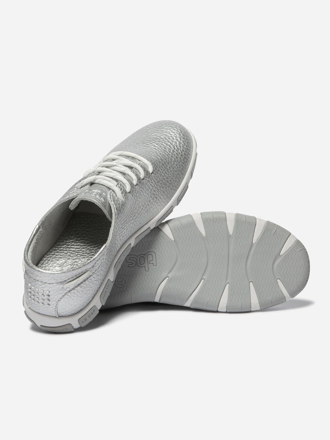 Tennis Femme Confort Cuir Gris JAZARU Tennis Femme Confort Cuir Gris JAZARU