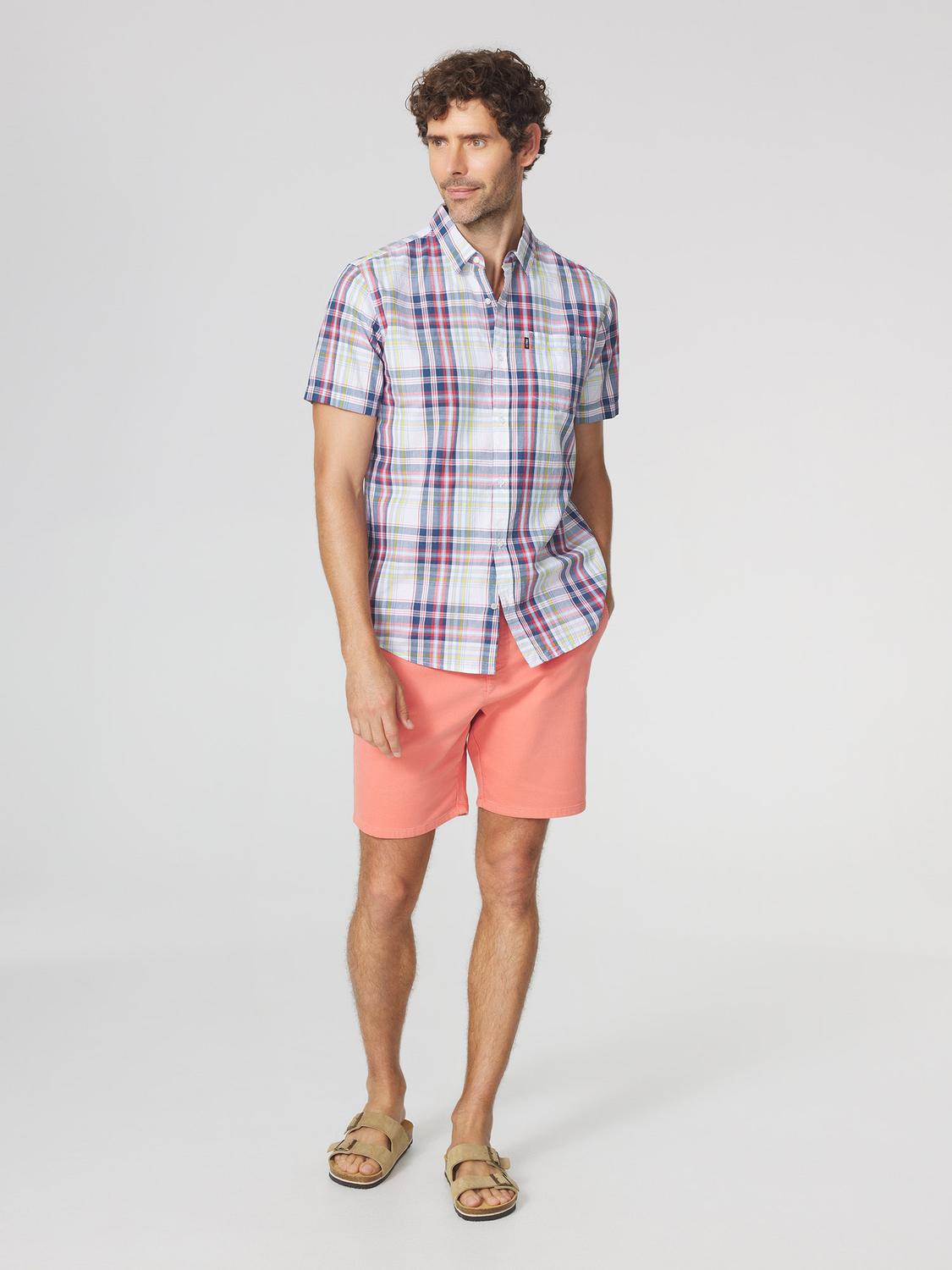 Chemise Homme à Carreaux Manches Courtes WILLYCHA Chemise Homme à Carreaux Manches Courtes WILLYCHA