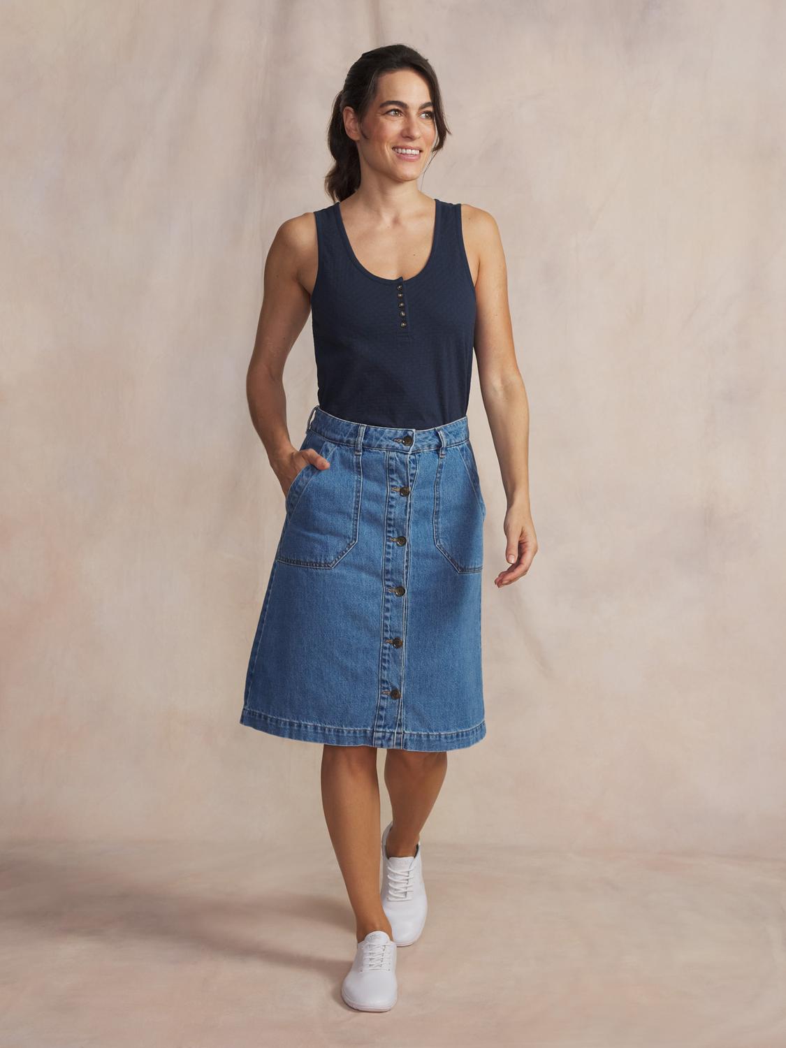 Tee-shirt en maille femme navy ROMMYDEB