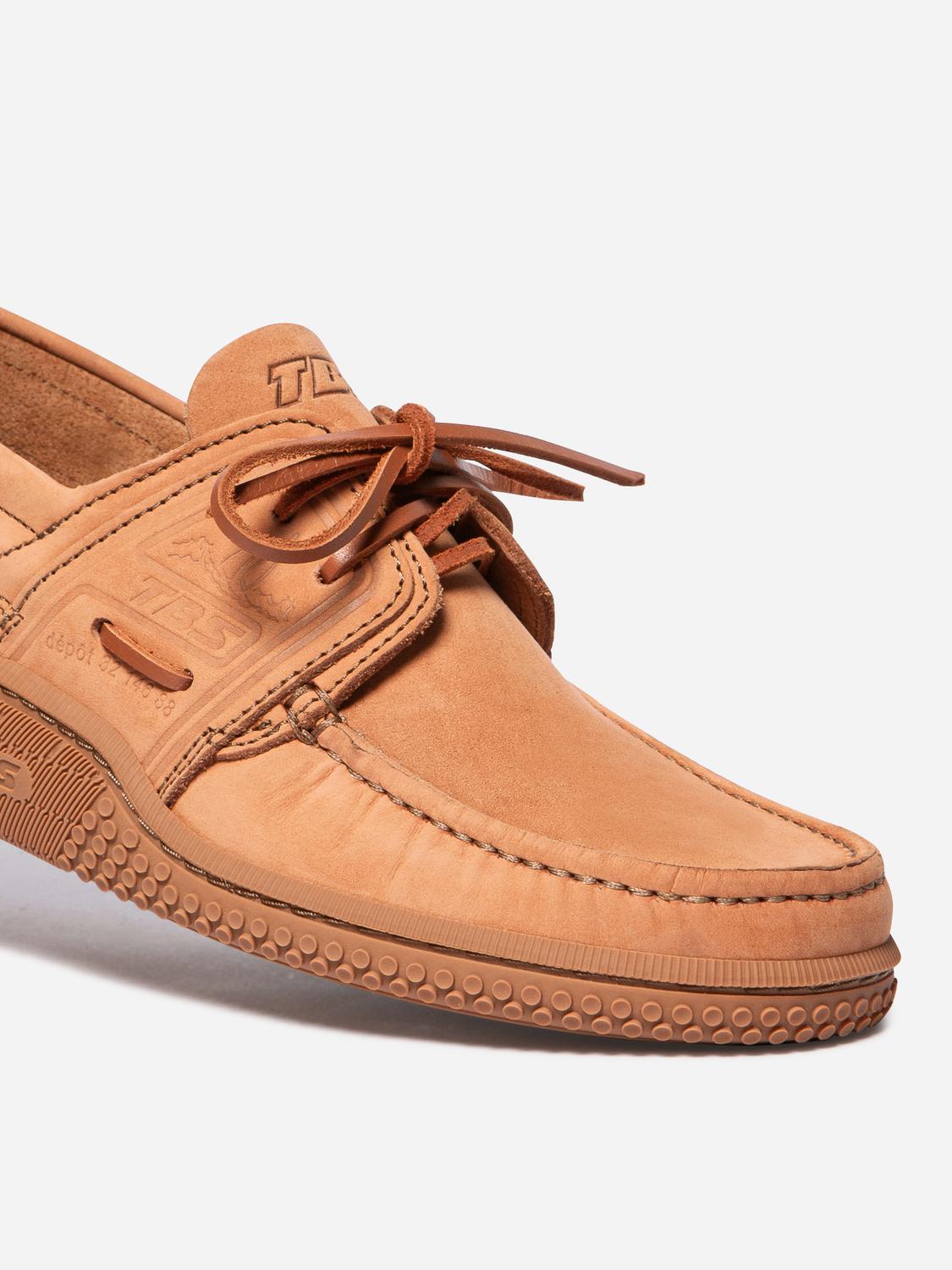 Men's boat shoes Terracotta GONIOX