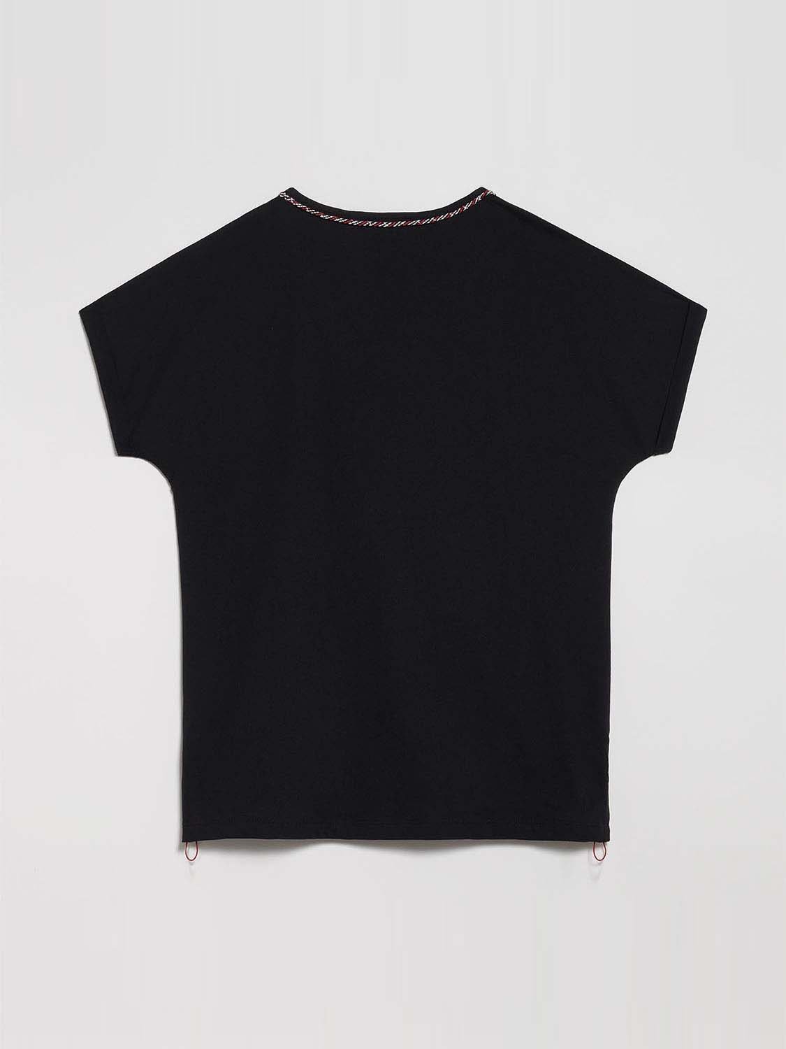 Tee Shirt Femme Coton Biologique Noir