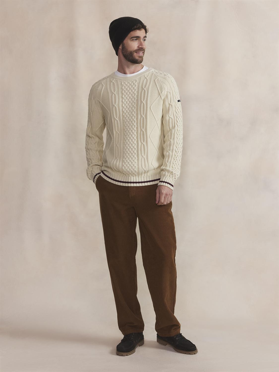 Pull Homme Beige MAIKORON