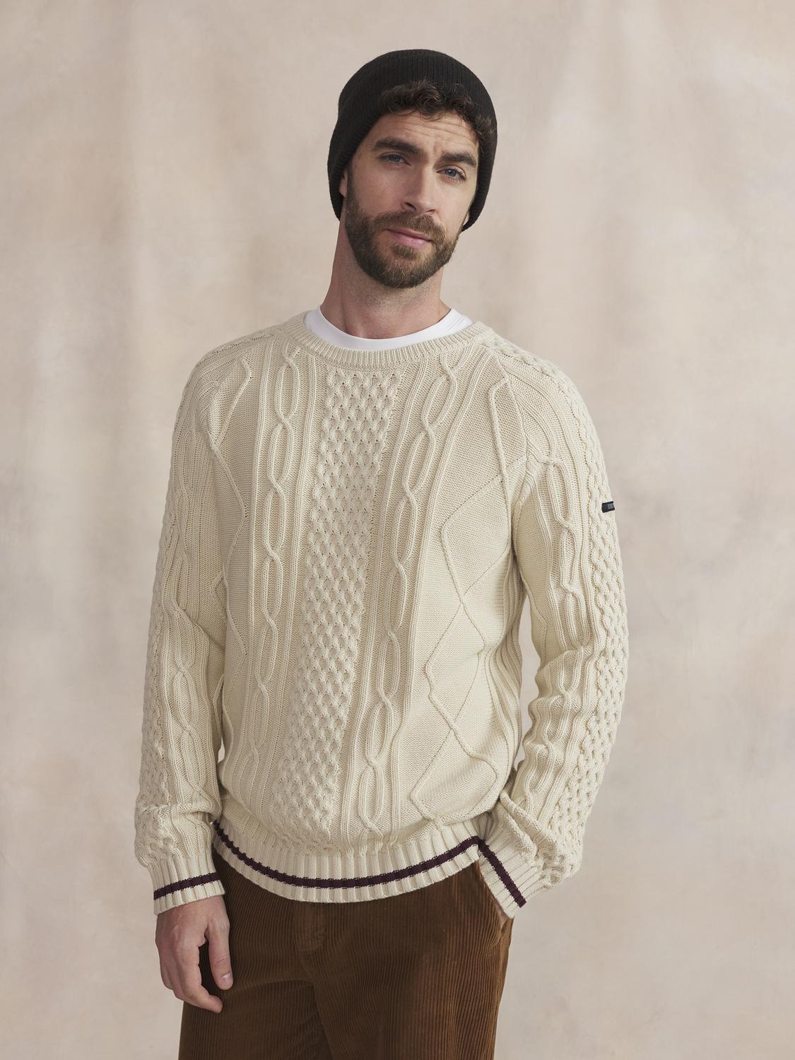 Pull Homme Beige MAIKORON