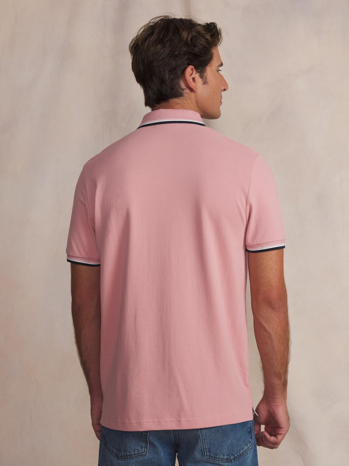 Polo homme orchidee YVANEPOL