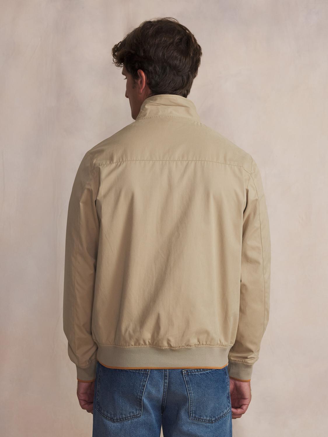 Blouson d'été homme beige BAZYMBLO