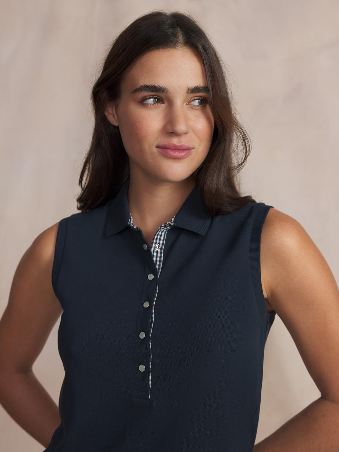 Polo femme navy LIZZISAN