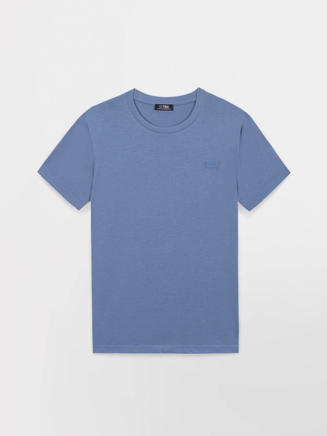 Tee Shirt Homme Manches Courtes Bleu PIERETEE Tee Shirt Homme Manches Courtes Bleu PIERETEE