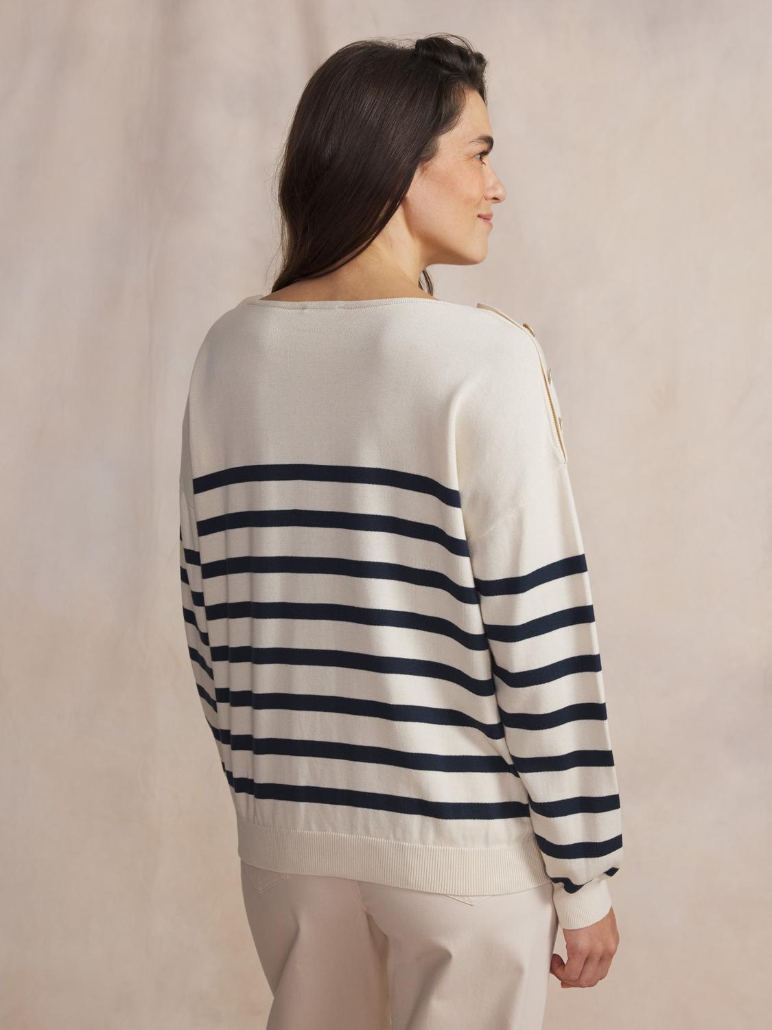 Pull femme ecru SELENPUL