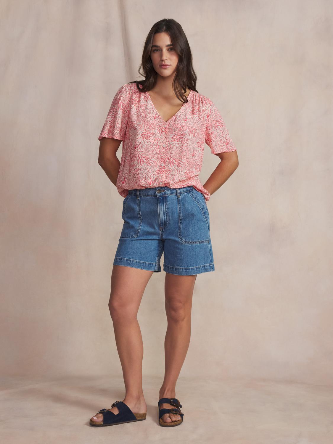 Chemise femme ecru HABBYCHA