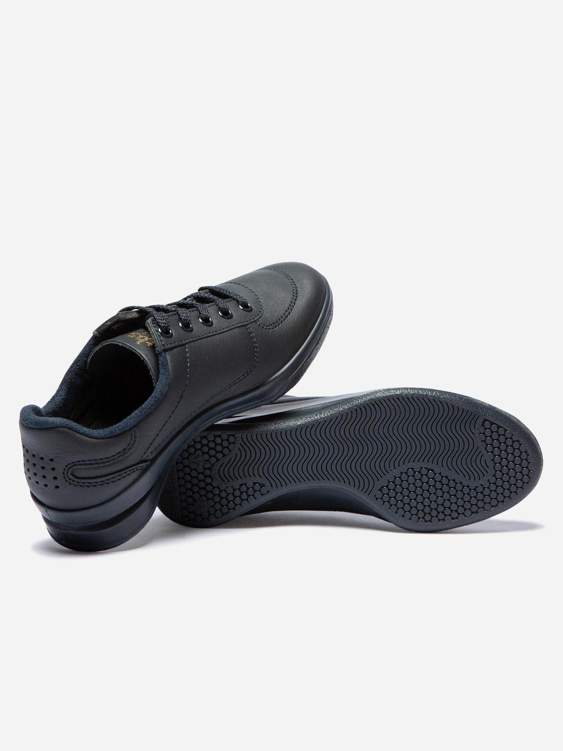 Baskets Femme Fabriquées en France Cuir Marine