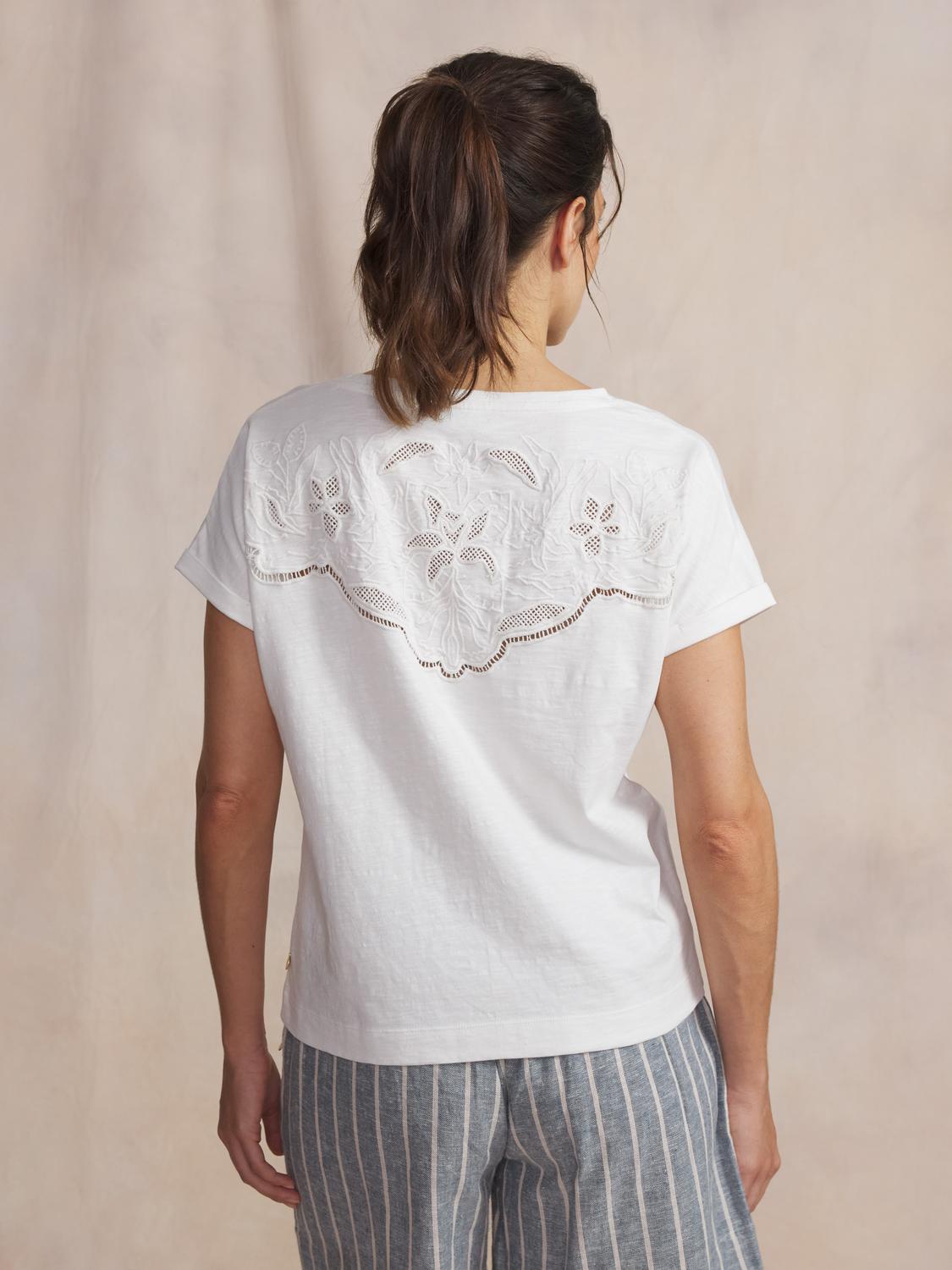 Tee-shirt en maille femme arctique MAHIATEE