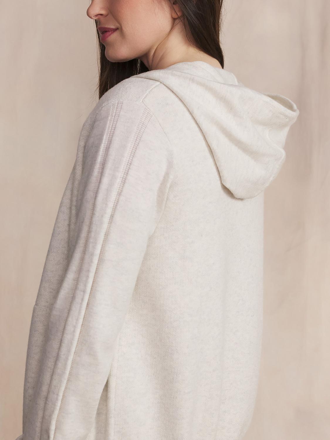 Gilet Femme Coton Laine Blanc ENOLAGIL