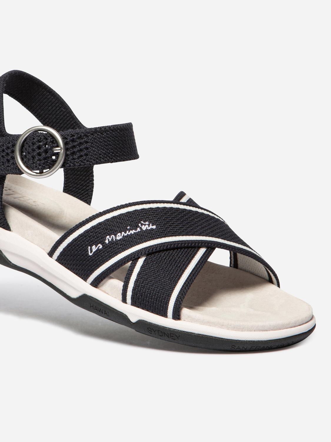 Sandales plates femme baltic fonce CELINEA