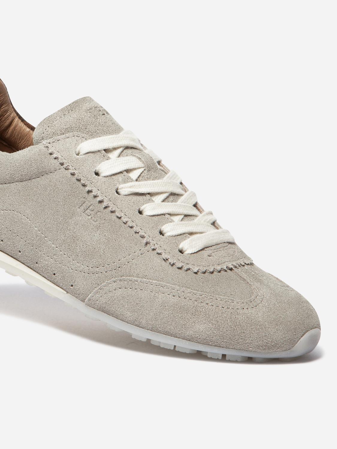 Tennis femme cuir beige ESTRELA