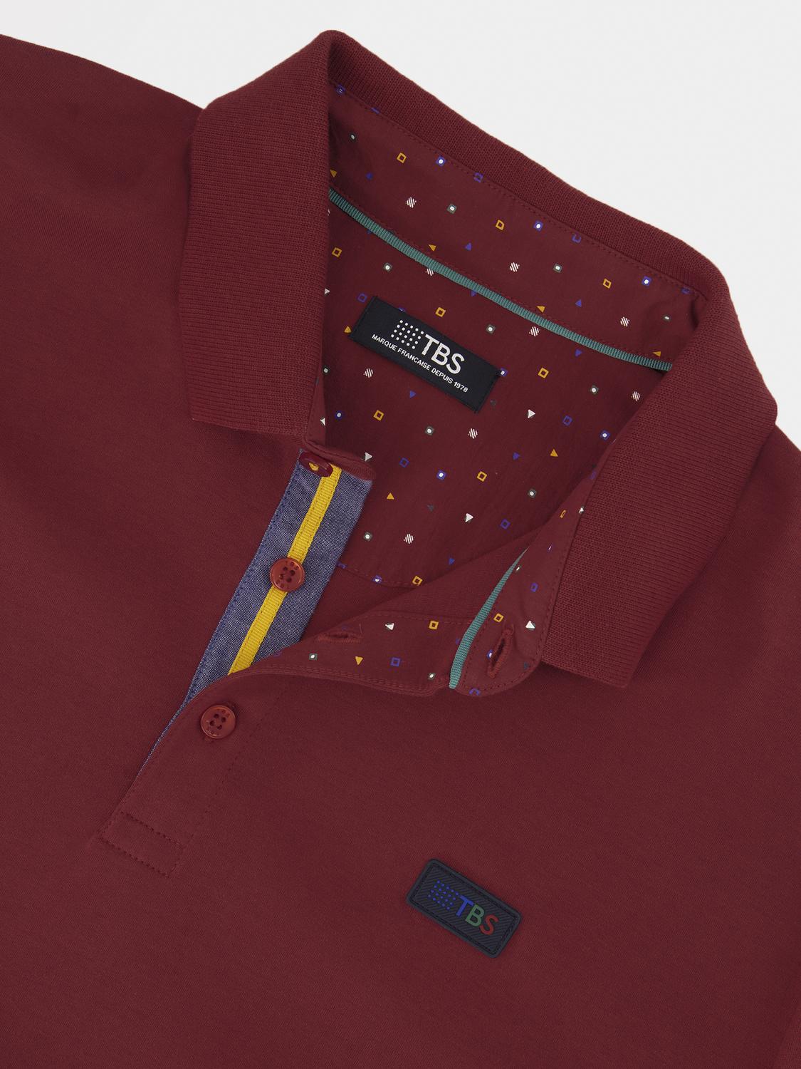 Polo Cepage Manches Longues Rouge BARZIPOL
