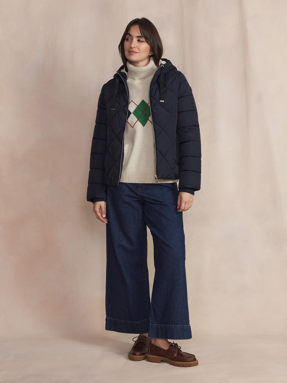 Doudoune Femme Manches Longues Bleu GRETABLO Doudoune Femme Manches Longues Bleu GRETABLO