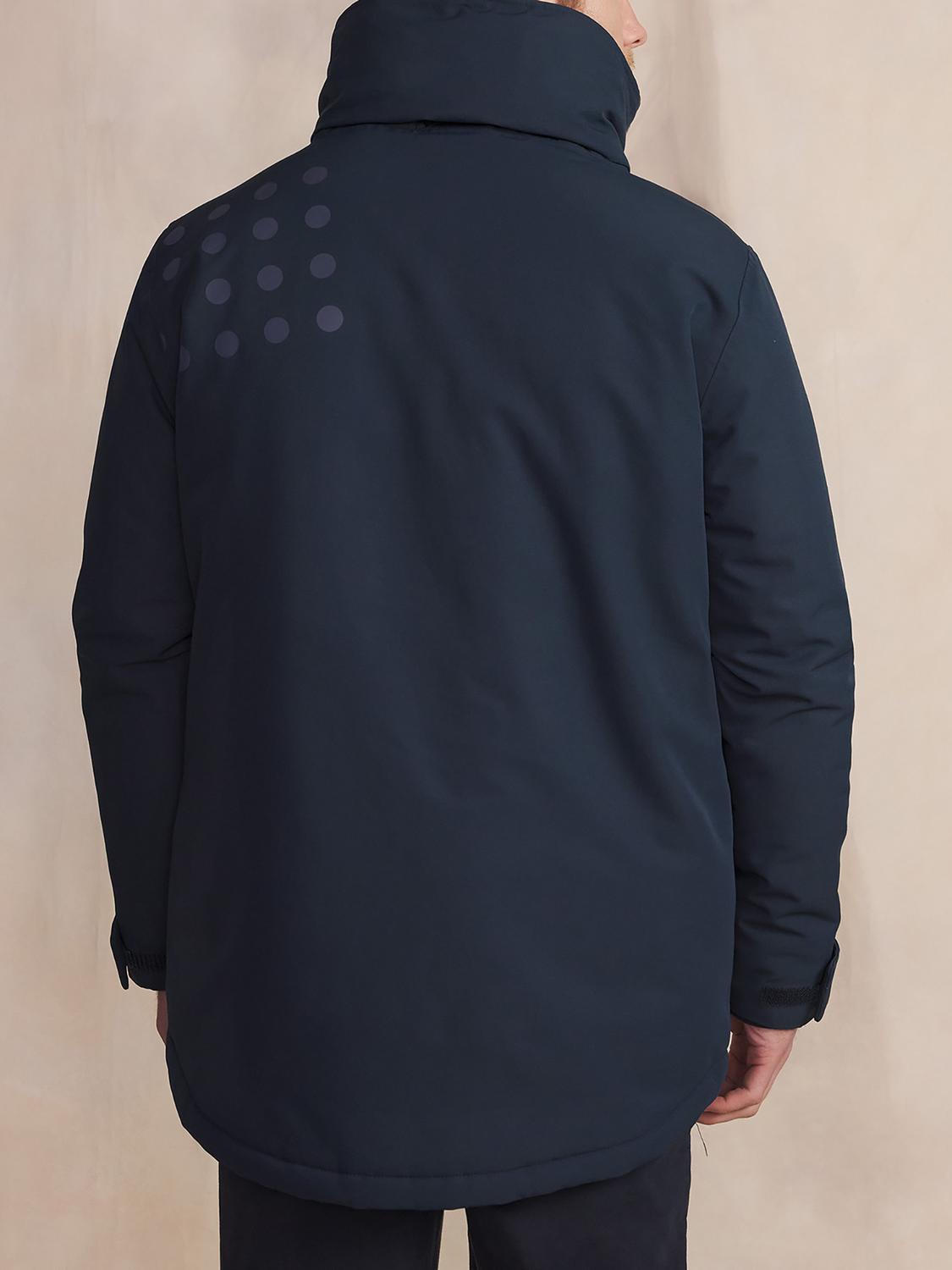 Veste de Quart Homme Imperméable Capuche Marine & Jaune QUARTVES