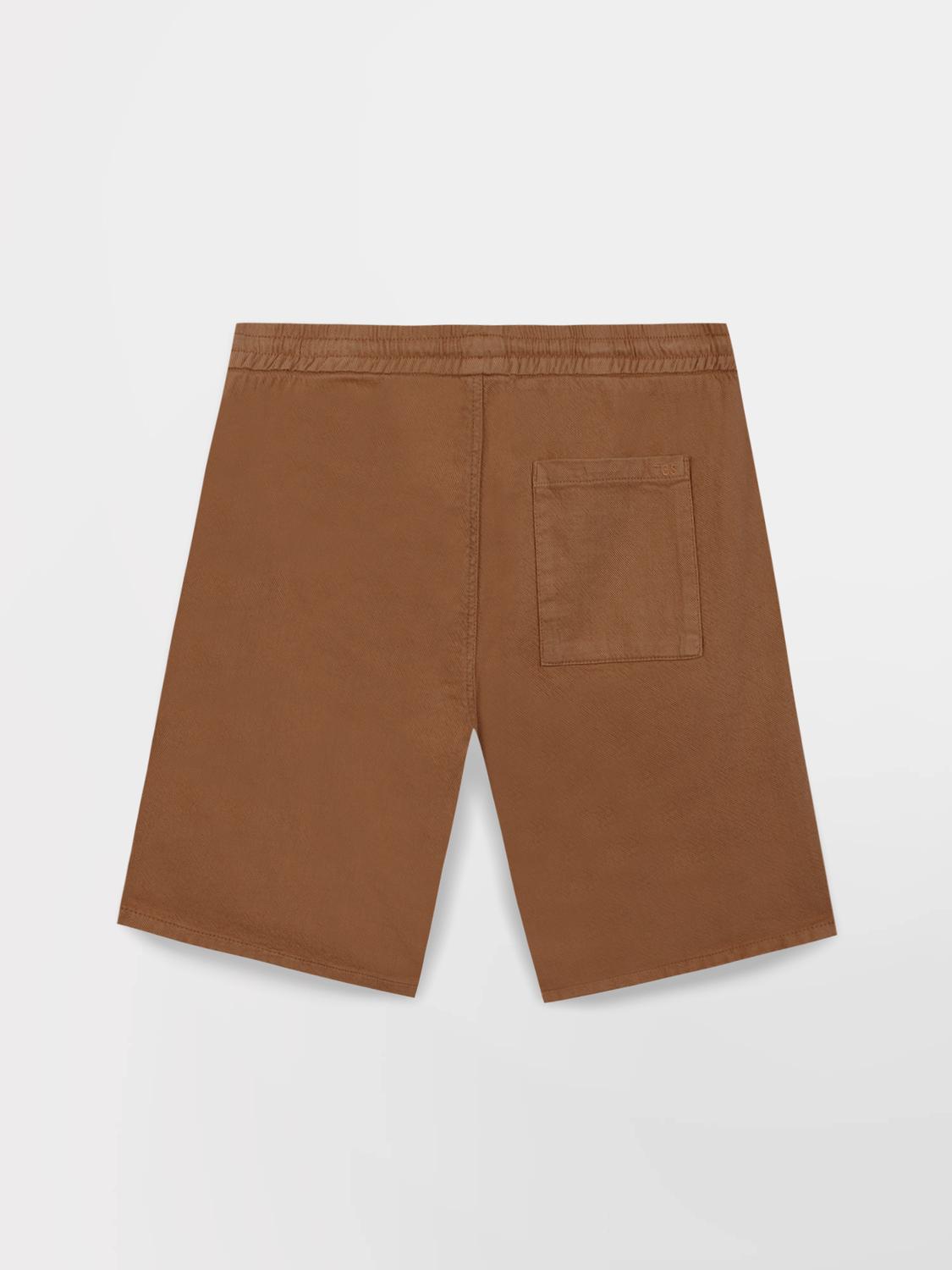 Bermuda homme teck Coton lin FILEPBER